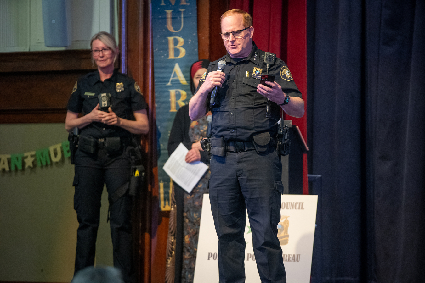 Community iftar hosted by Portland Police Bureau's Muslim Advisory ...