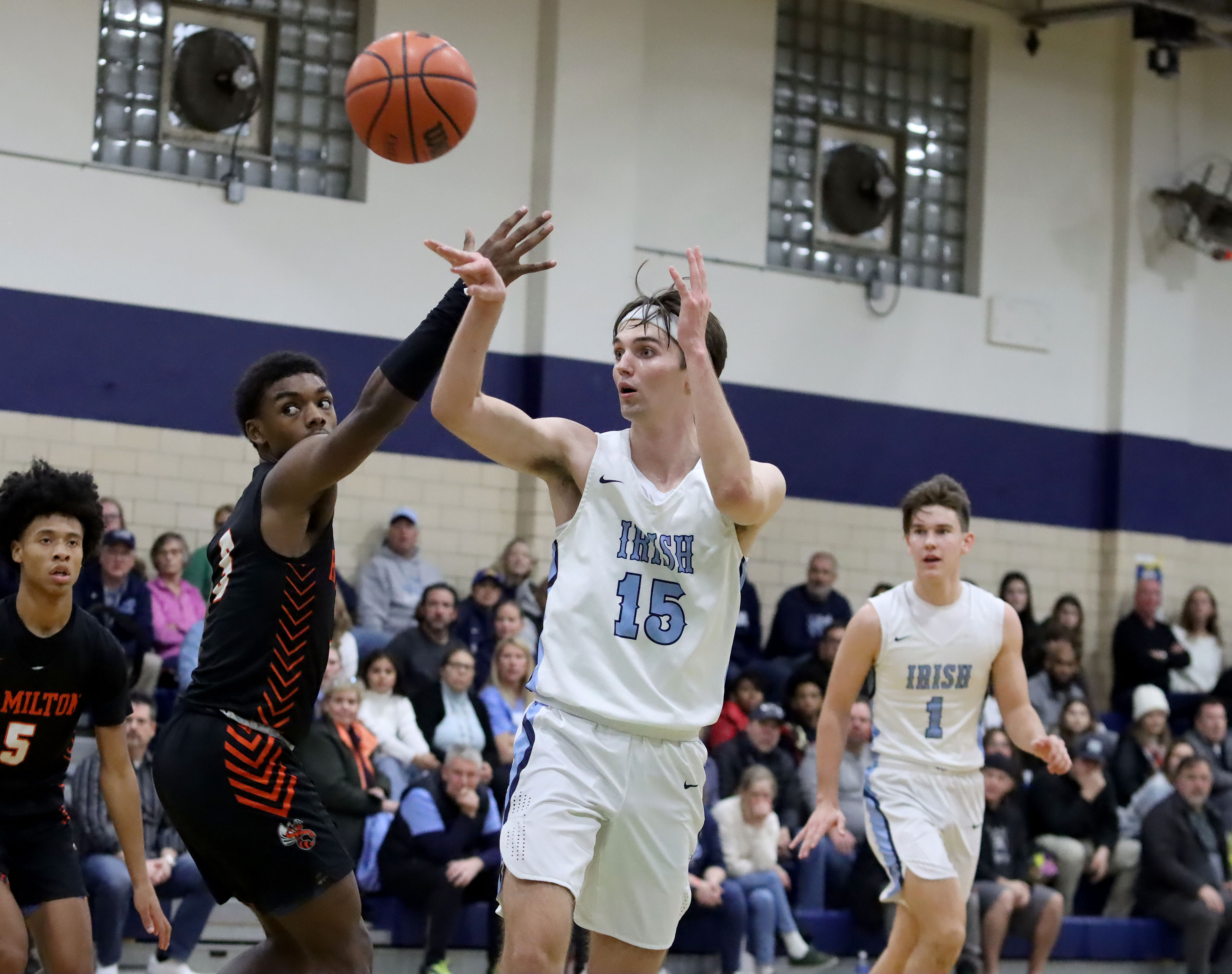 Boys basketball: Hamilton West vs Notre Dame, January 27, 2023 - nj.com