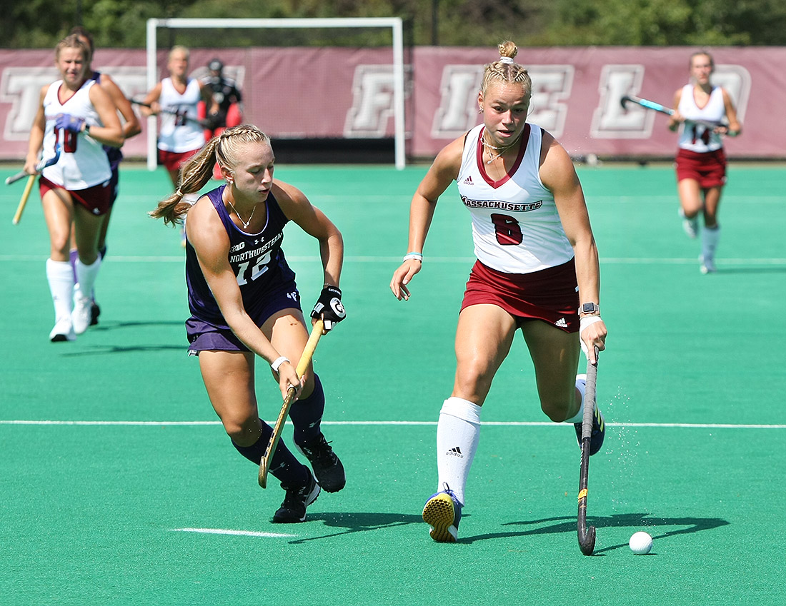 UMass Field Hockey vs Northwestern 8/29/22