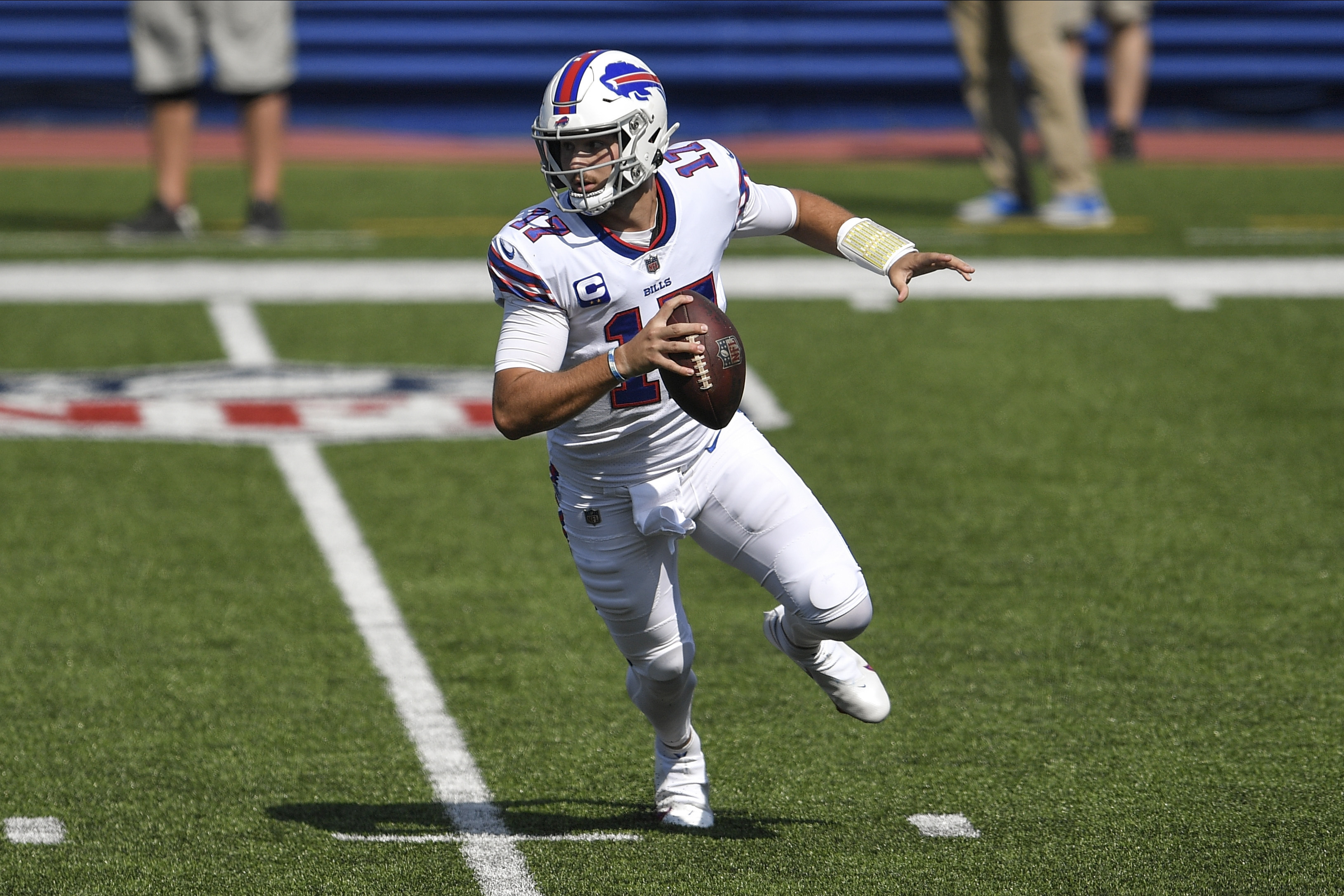 Rams vs. Bills score: Josh Allen throws for three TDs, runs for