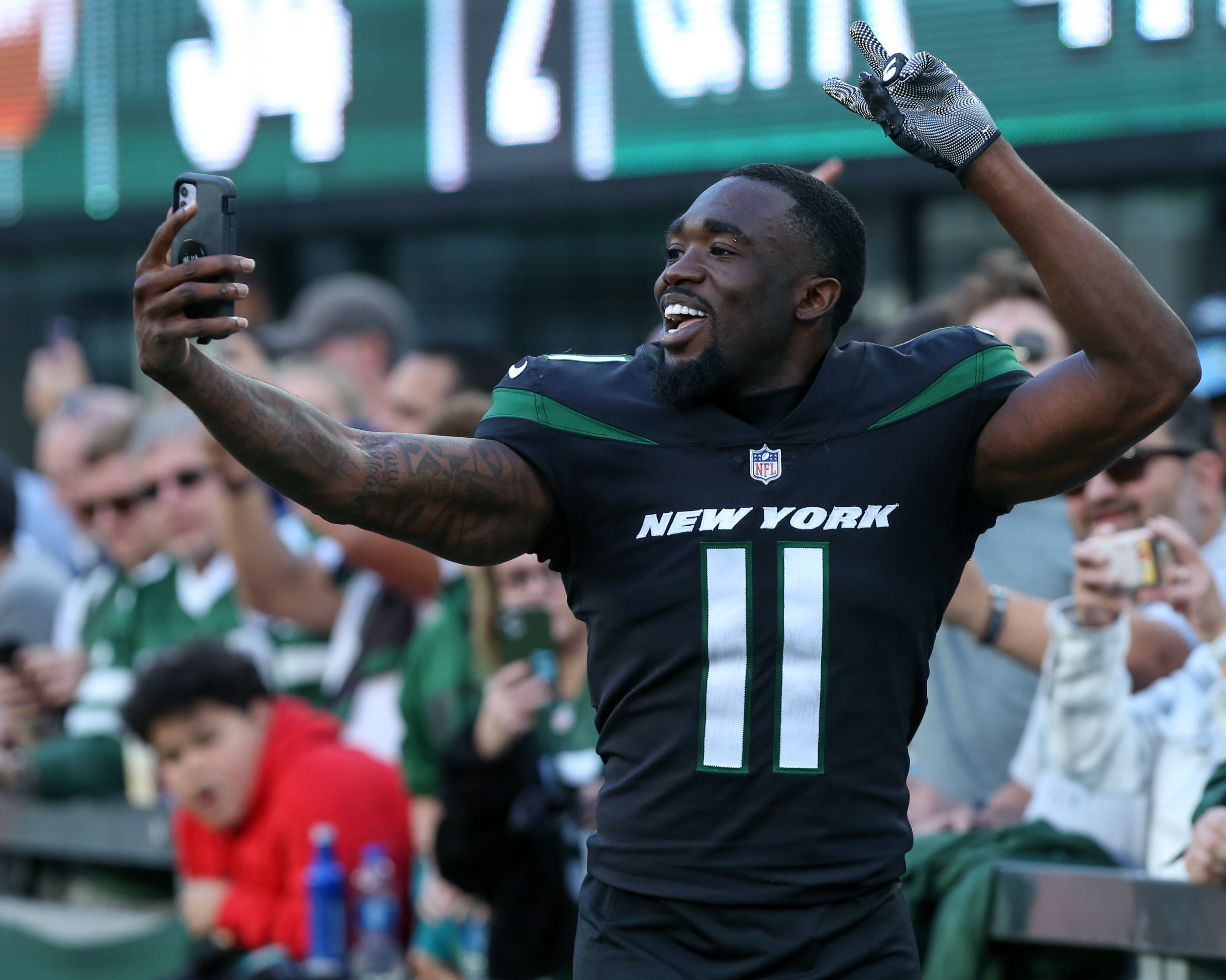 Denzel Mims COVID-19 news: Jets WR placed on reserve/COVID-19 list