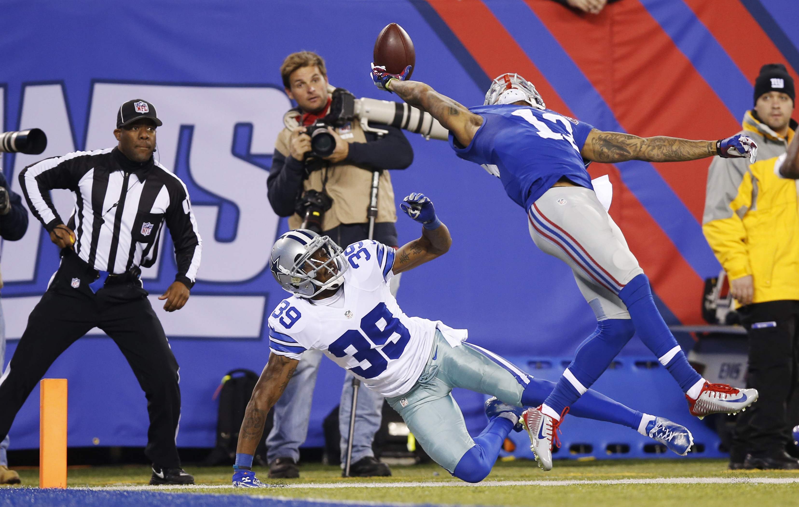 New York Giants wideout Odell Beckham Jr.'s left-handed logic