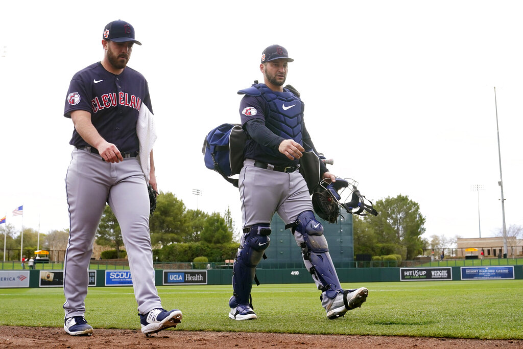 PHOTOS: Guardians spring training workout, Feb. 17, 2023 – News-Herald