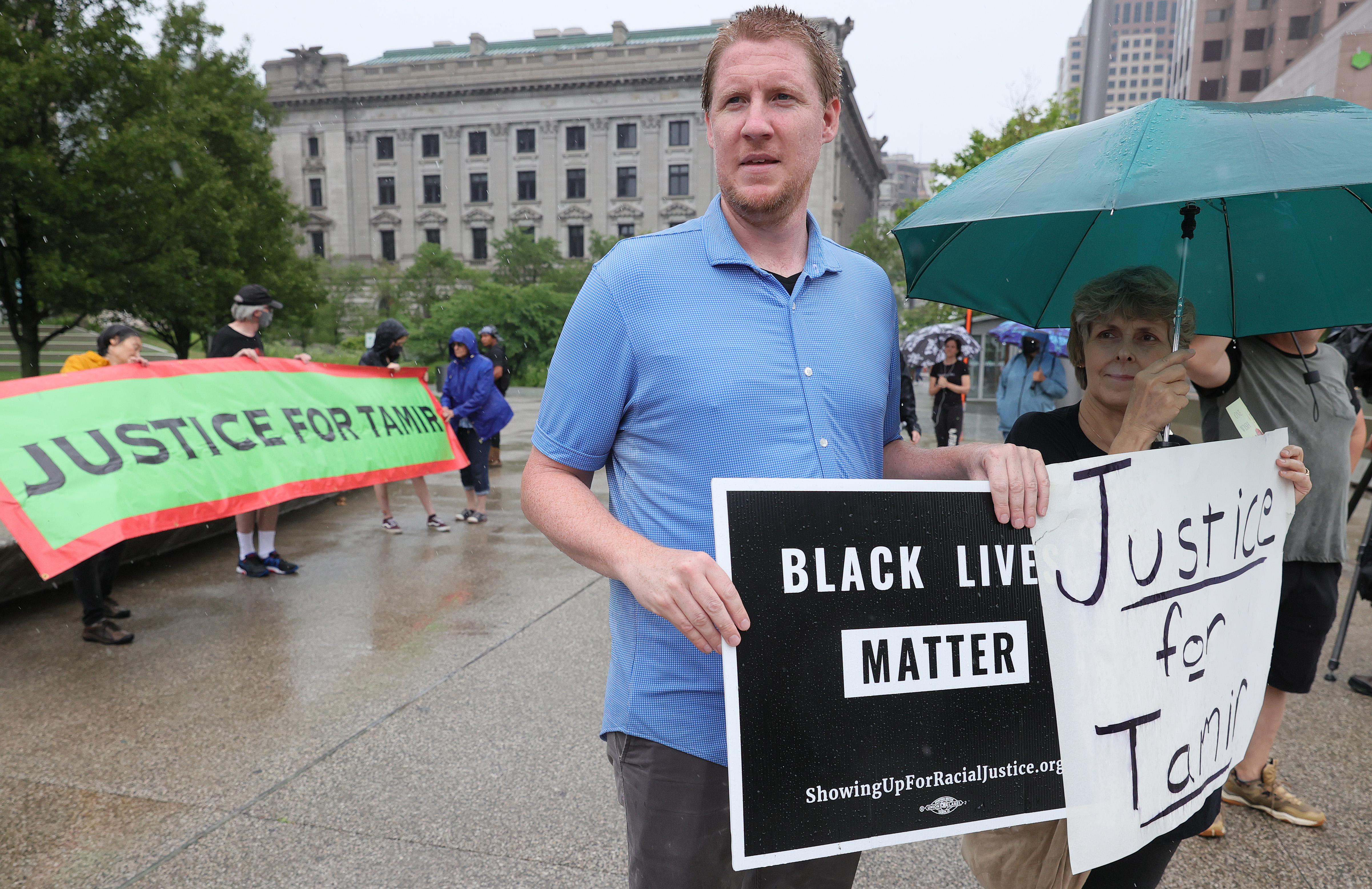 Tamir Rice’s rally for justice at Public Square in downtown Cleveland ...