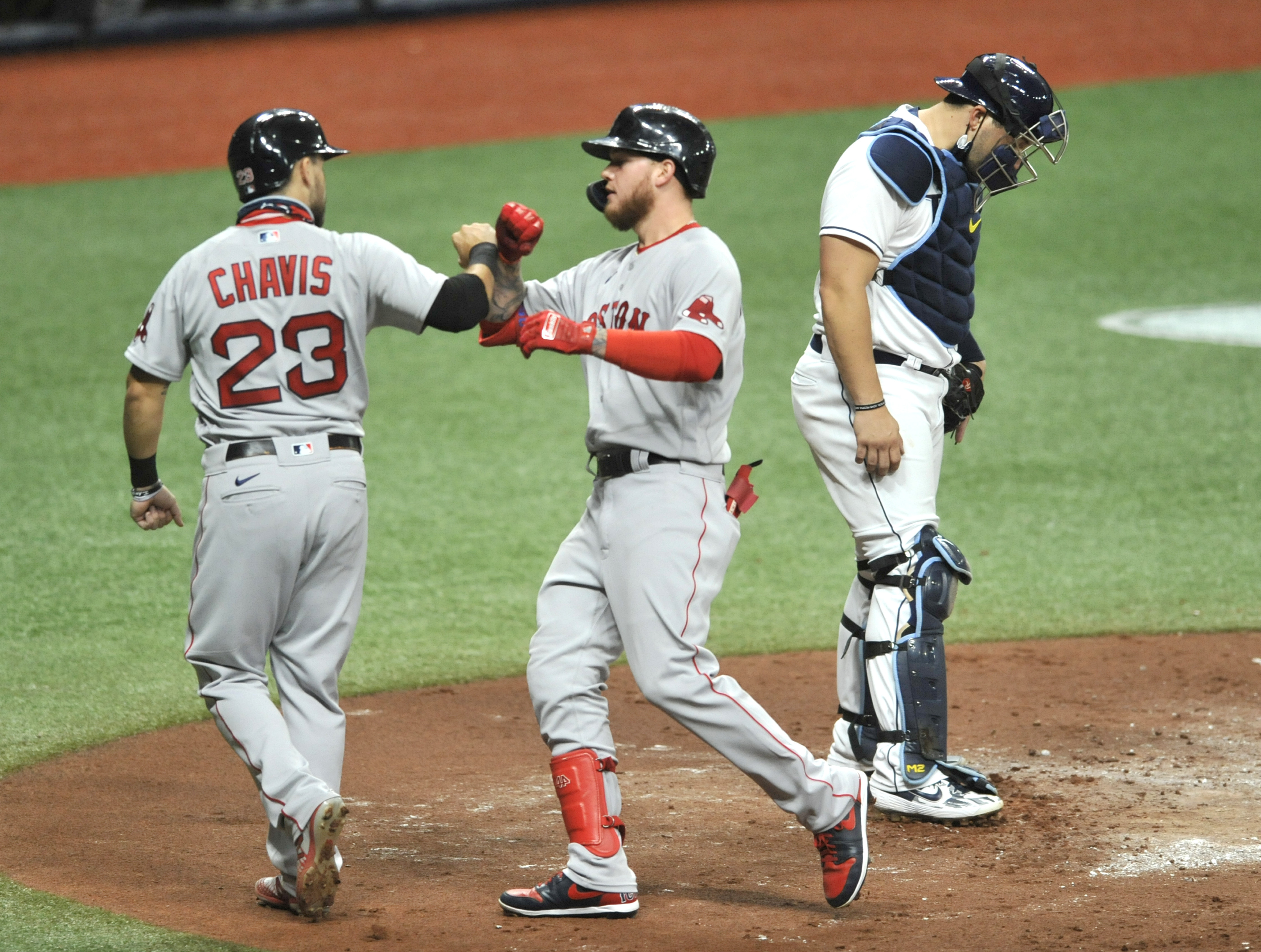 Red Sox rookie Michael Chavis balancing baseball, beliefs