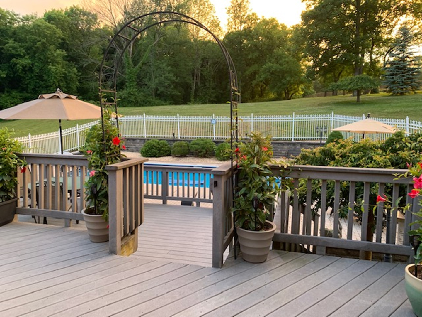 Brick Camillus home sits atop a hill overlooking six acres