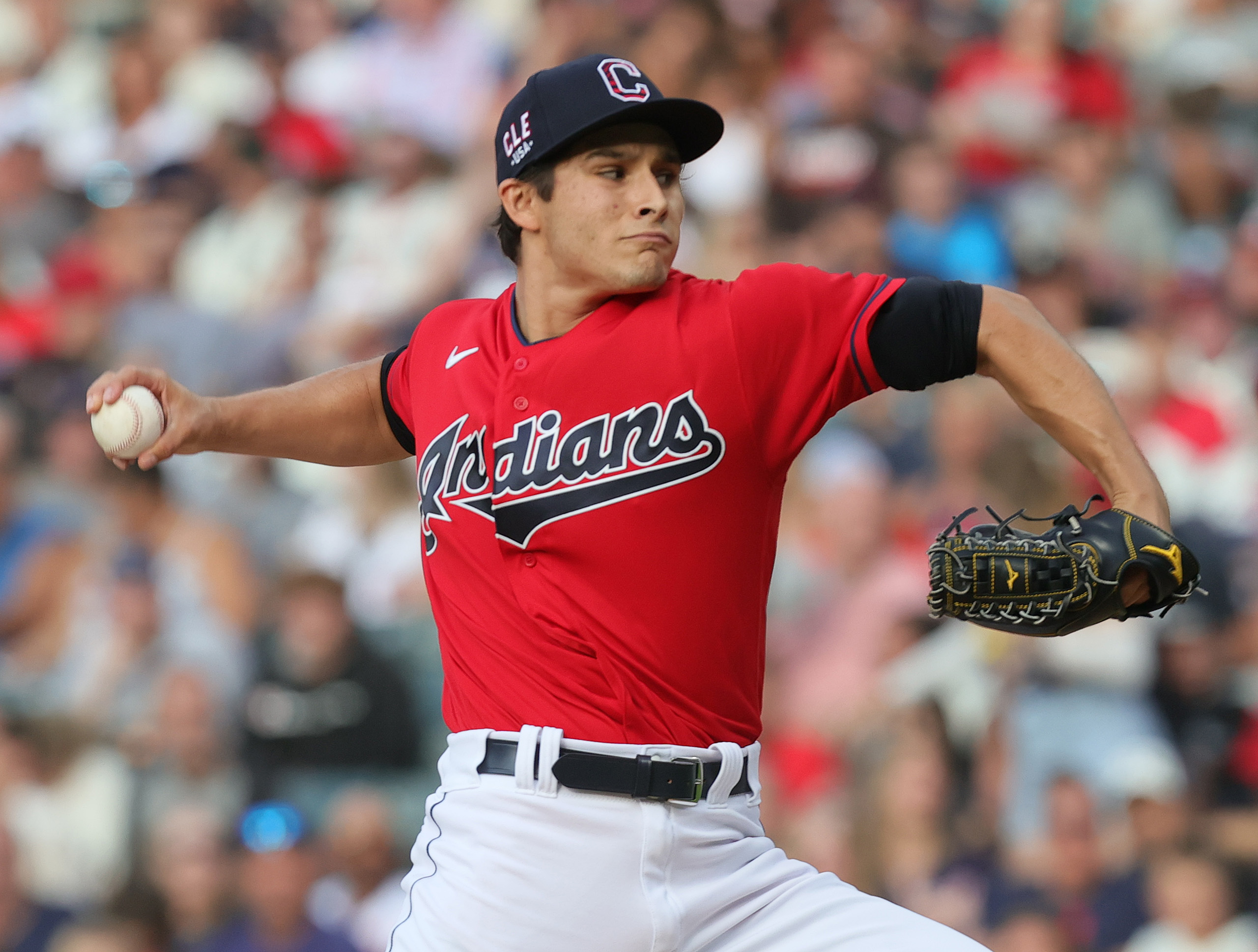 Indians' starting rotation off to historic start
