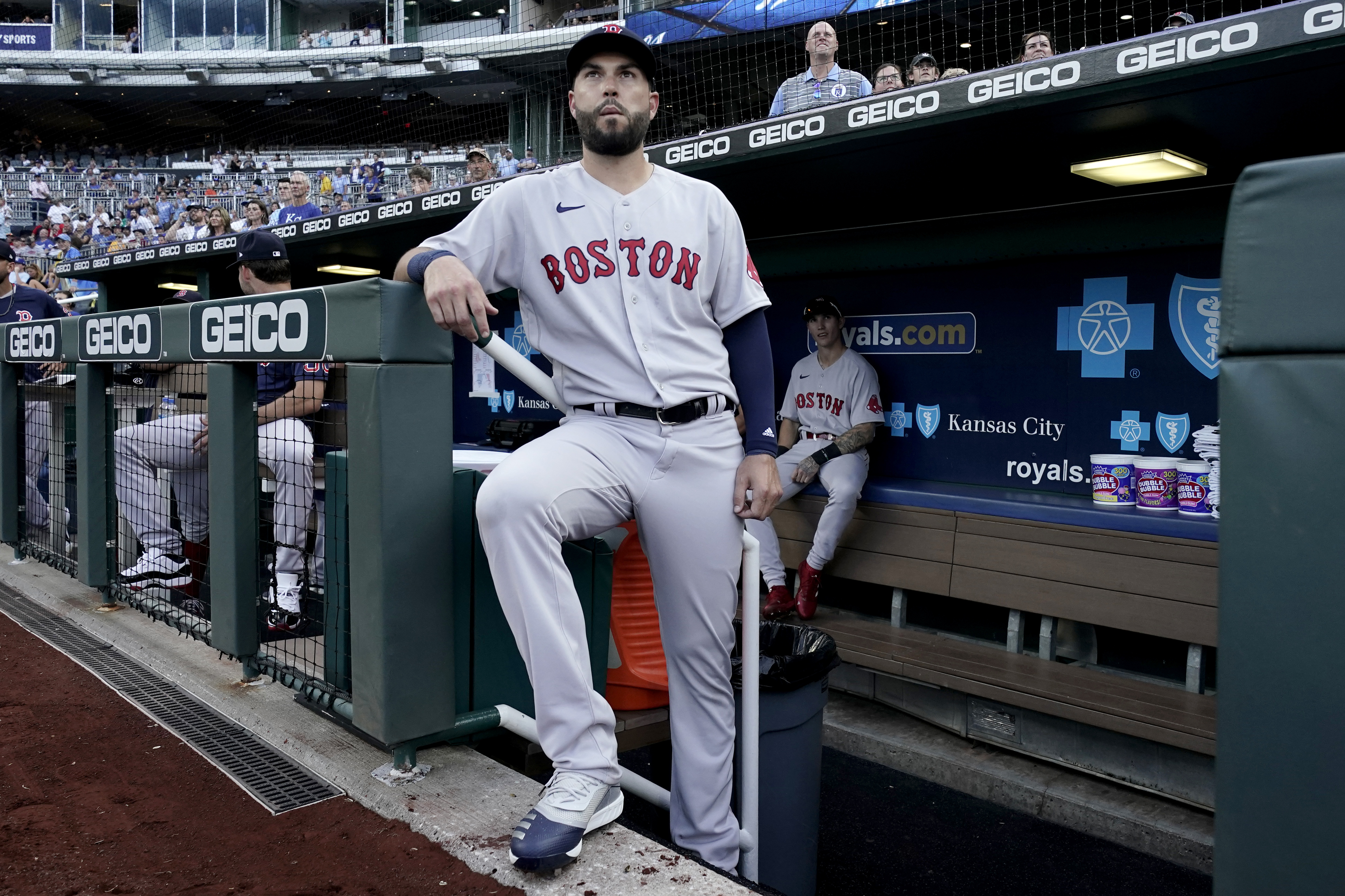 Eric Hosmer settling in with Boston Red Sox after wild deadline day,  vetoing trade to Nationals