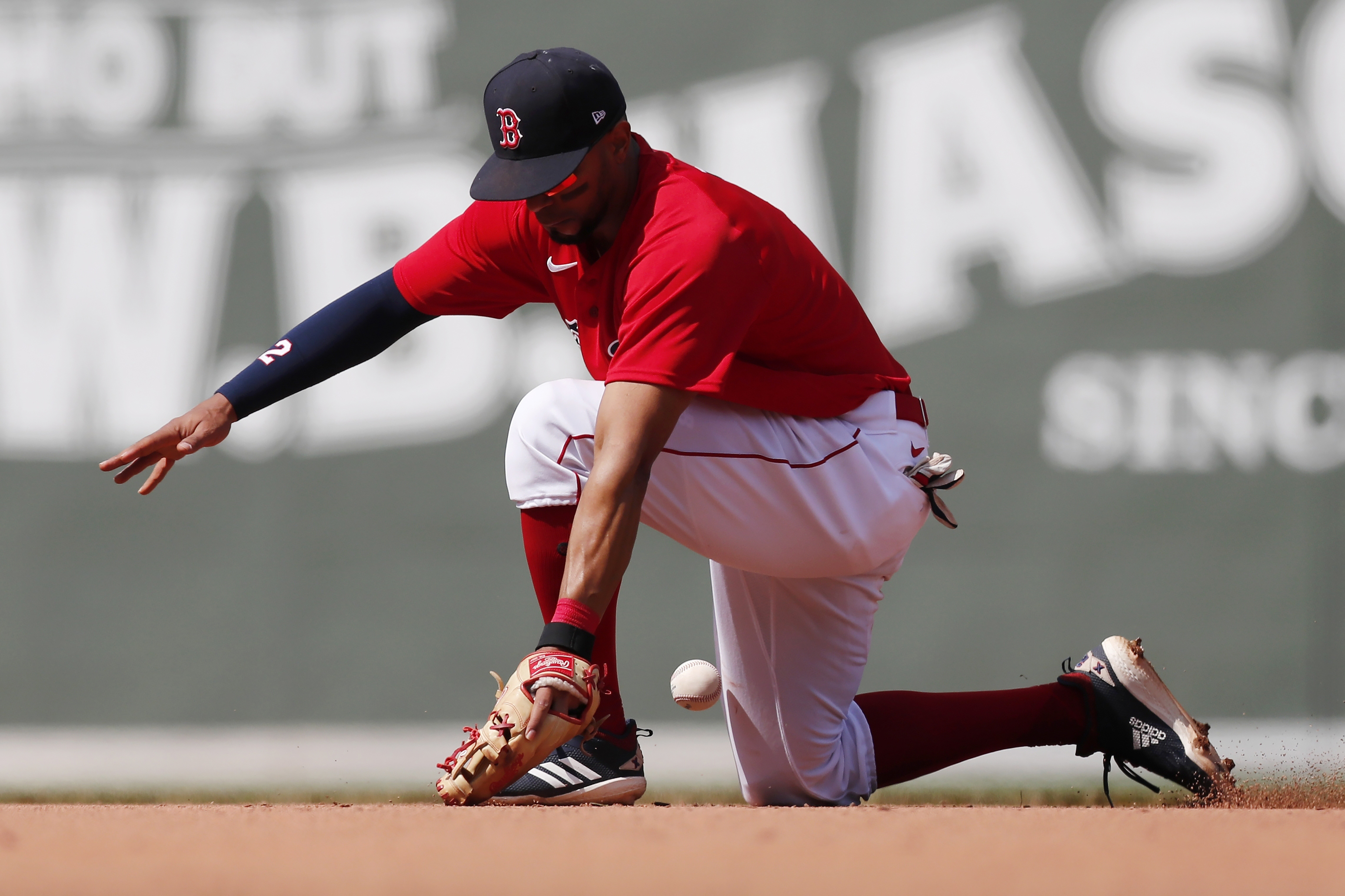 Alex Verdugo makes a great sliding catch to rob former teammate Xander  Bogaerts of a hit : r/baseball