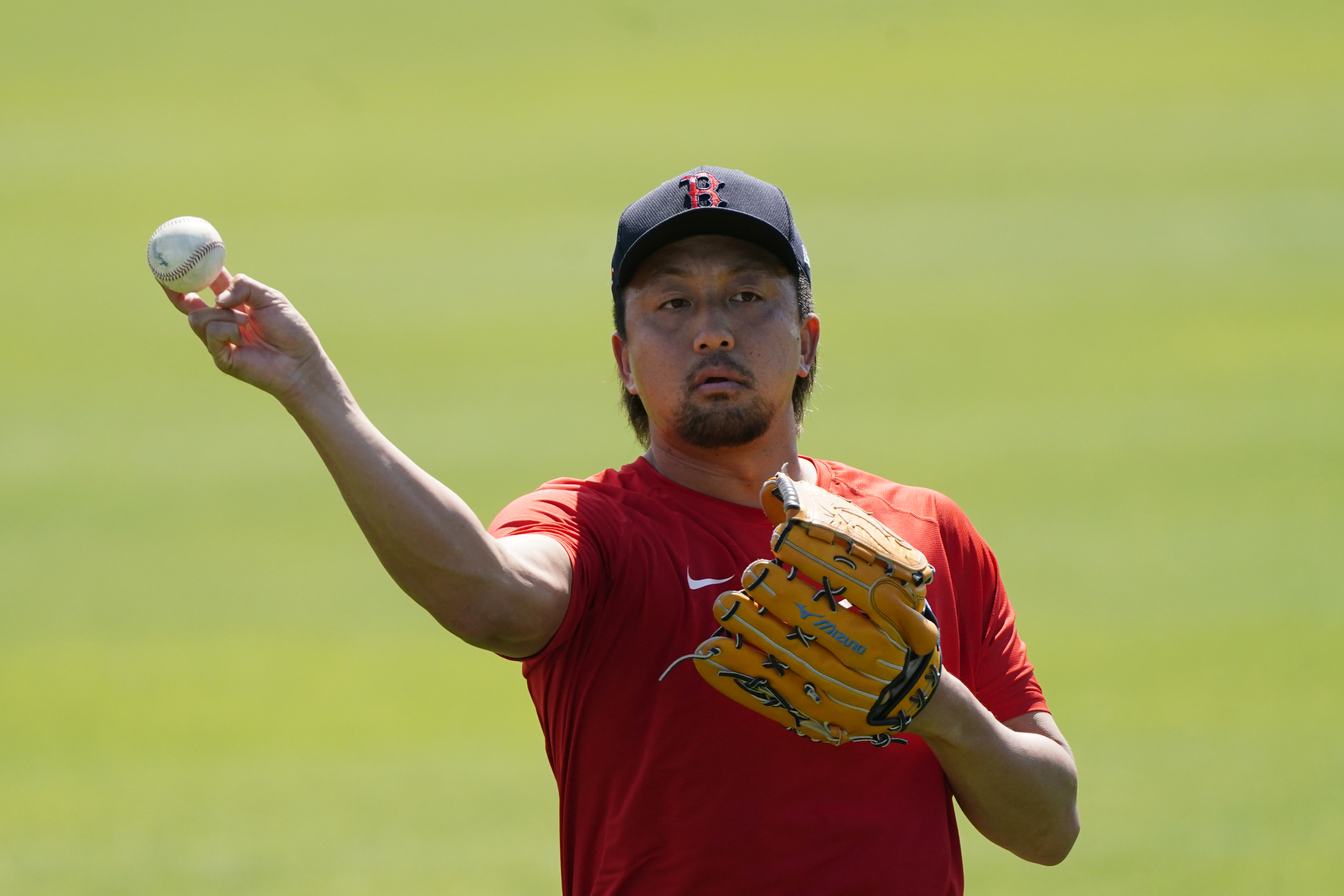 Hirokazu Sawamura signed by Red Sox