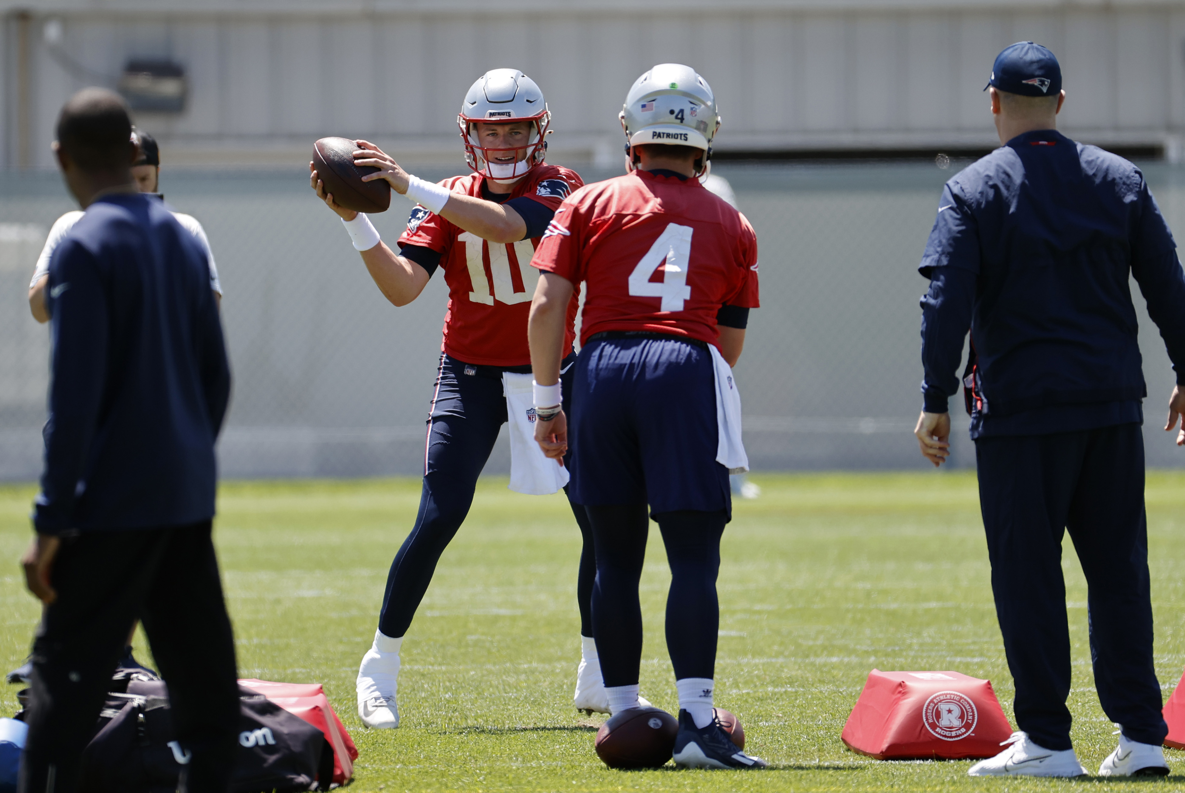 J.J. Taylor shares proudest moment of Patriots training camp 