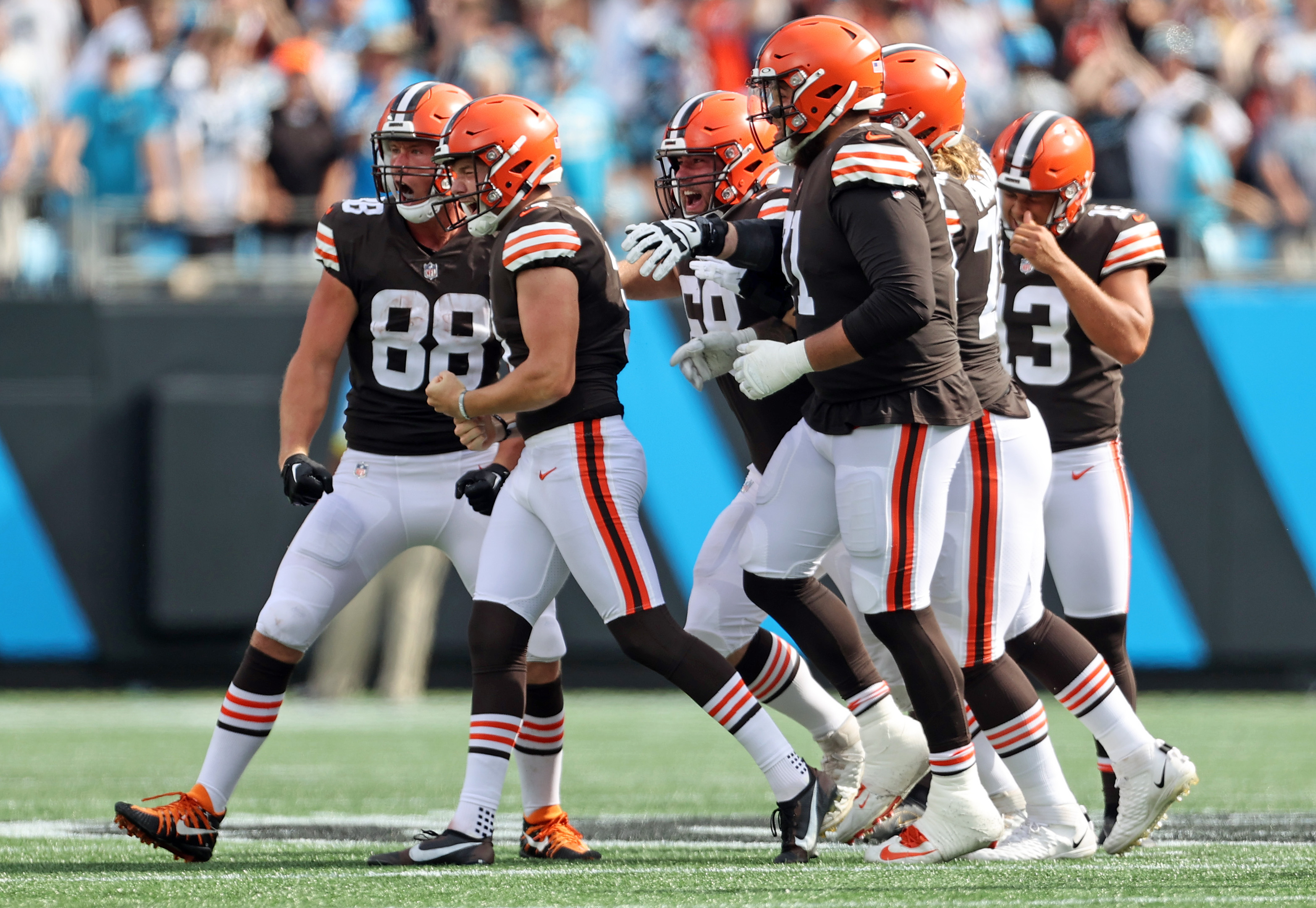 Baker Mayfield got dangerous but Cade York booms 58-yard game-winning field  goal for a 26-24 Browns victory over the Panthers 