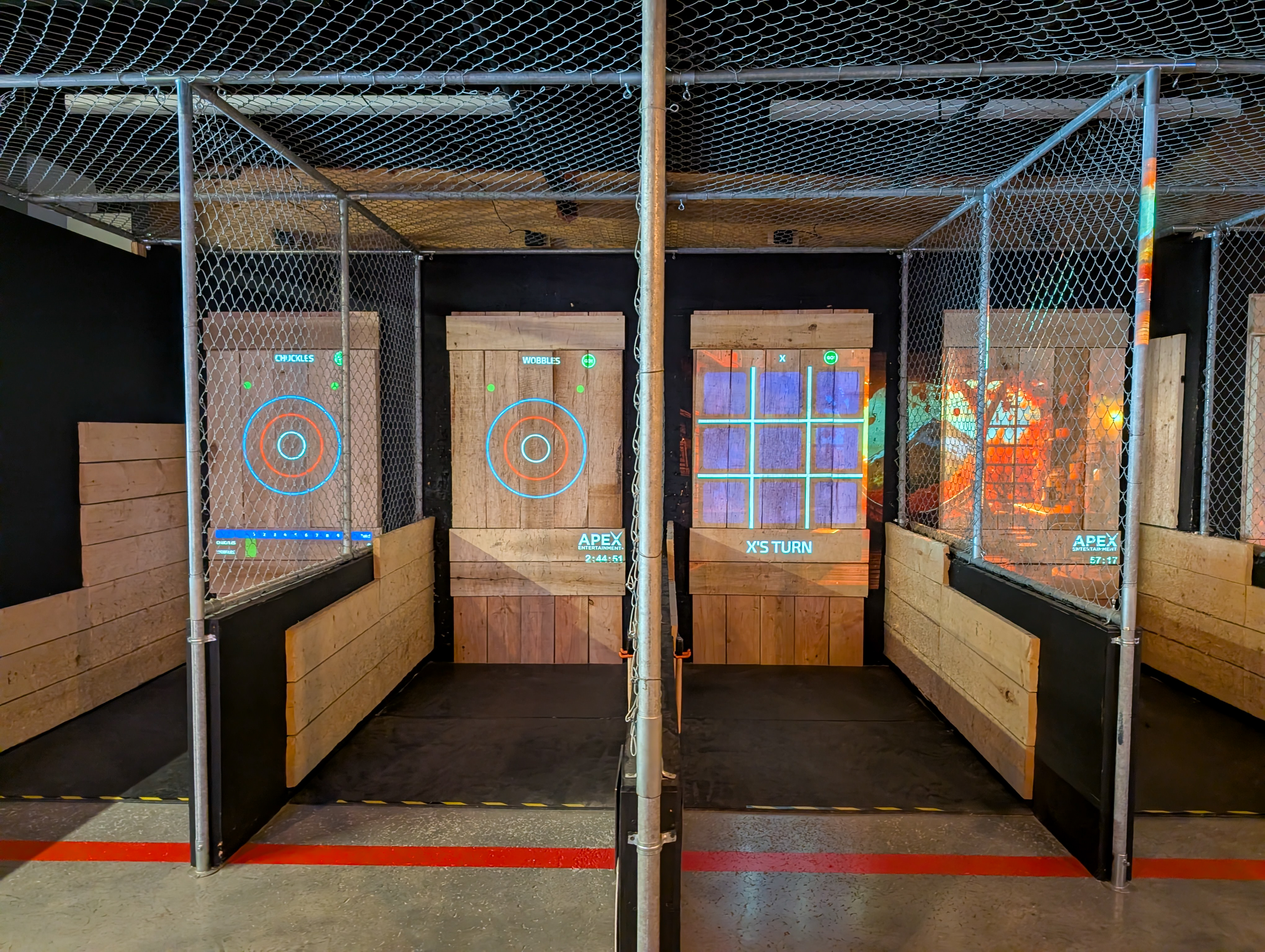 Apex Axes at Apex Entertainment Marlborough.