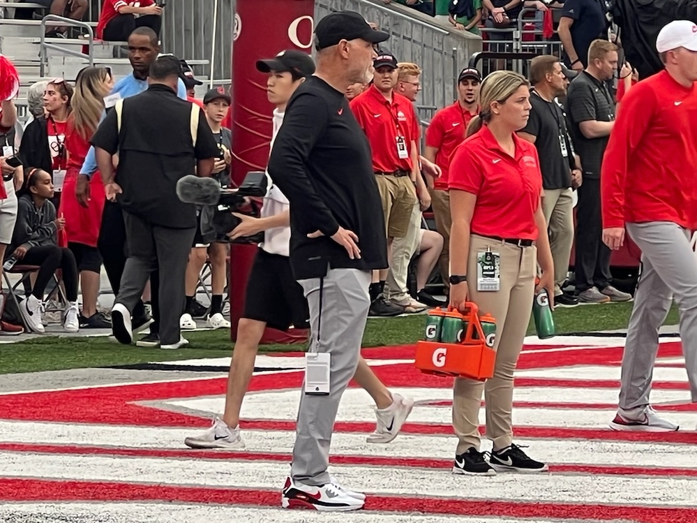 Nike Georgia Bulldogs Red Sideline Coaches Performance Hat