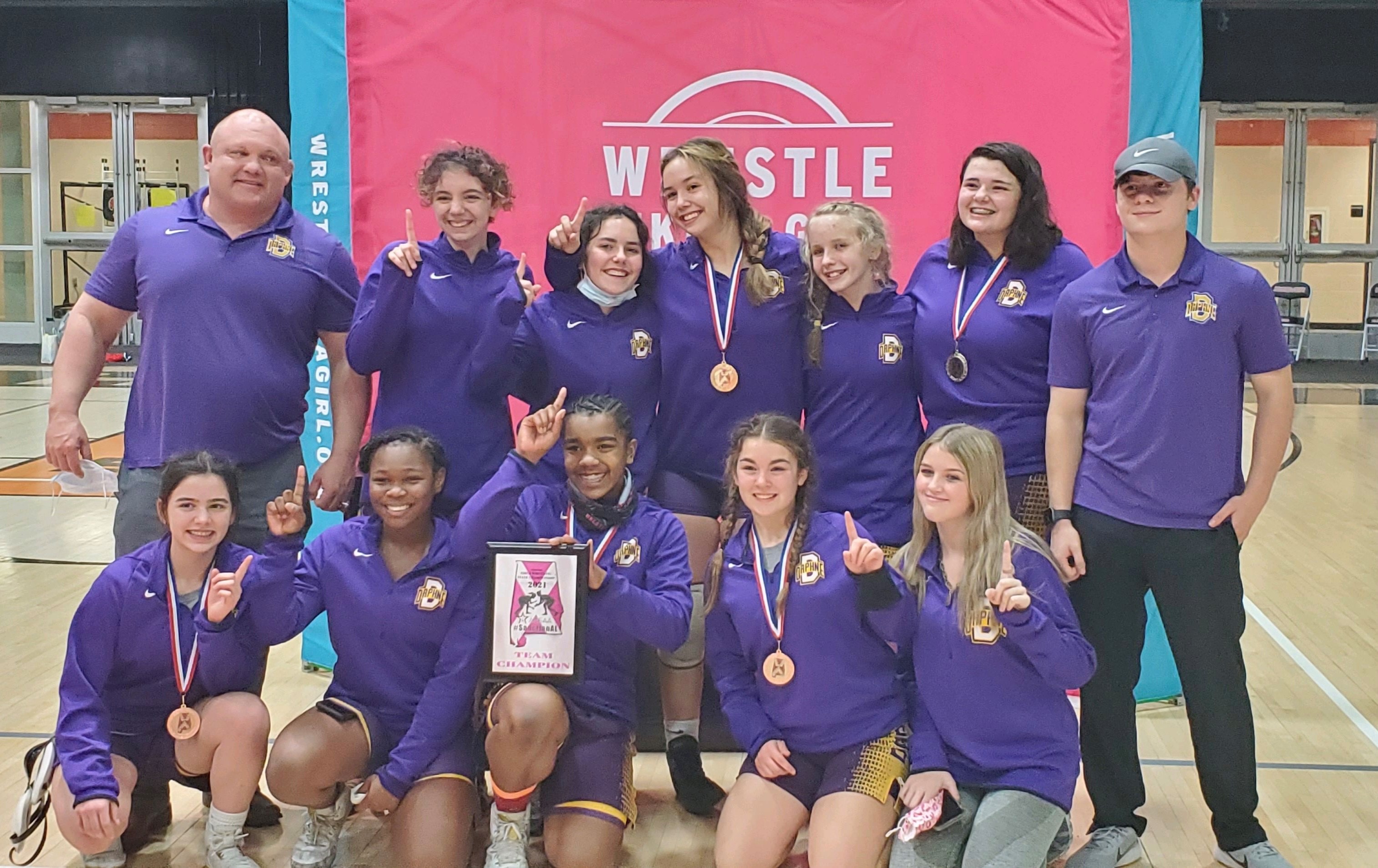 Daphne Takes Home Title In First Girls State Wrestling Tournament Al Com