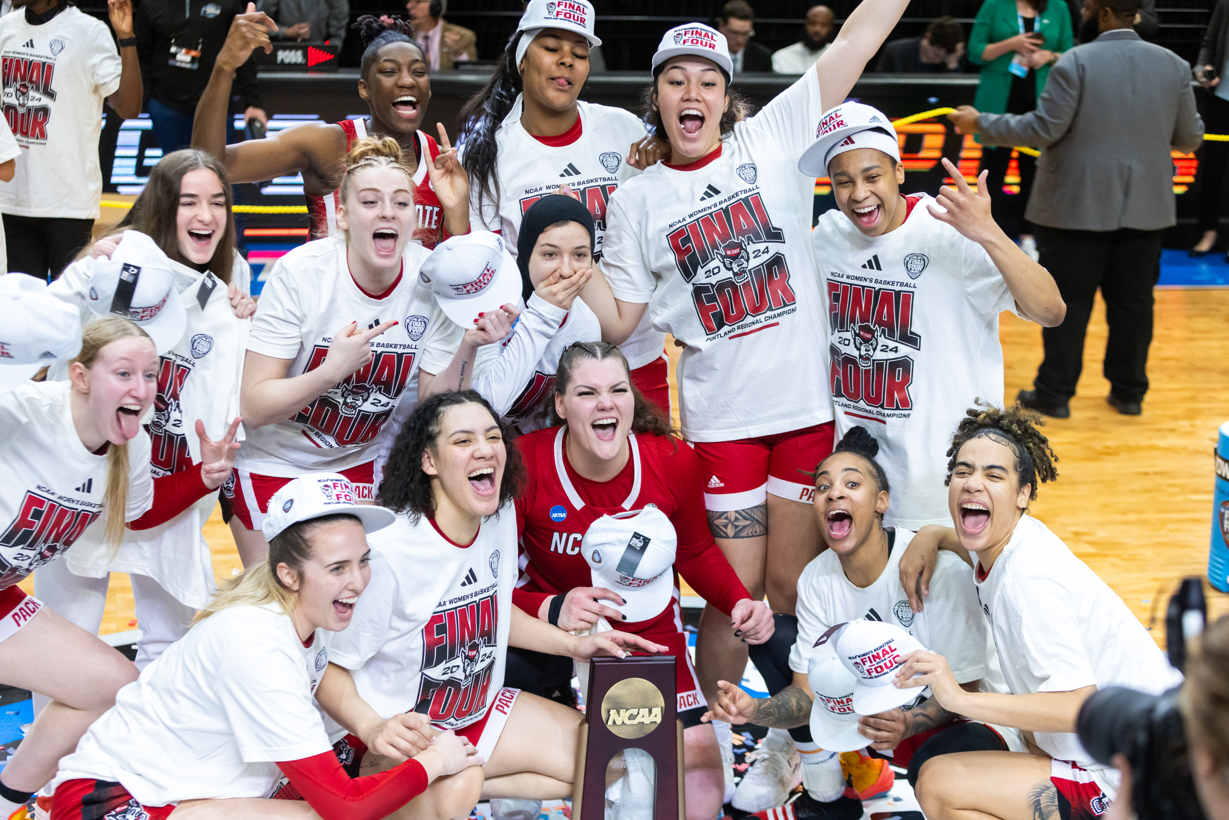 Texas vs. North Carolina State, women's Elite Eight, March 31, 2024 ...