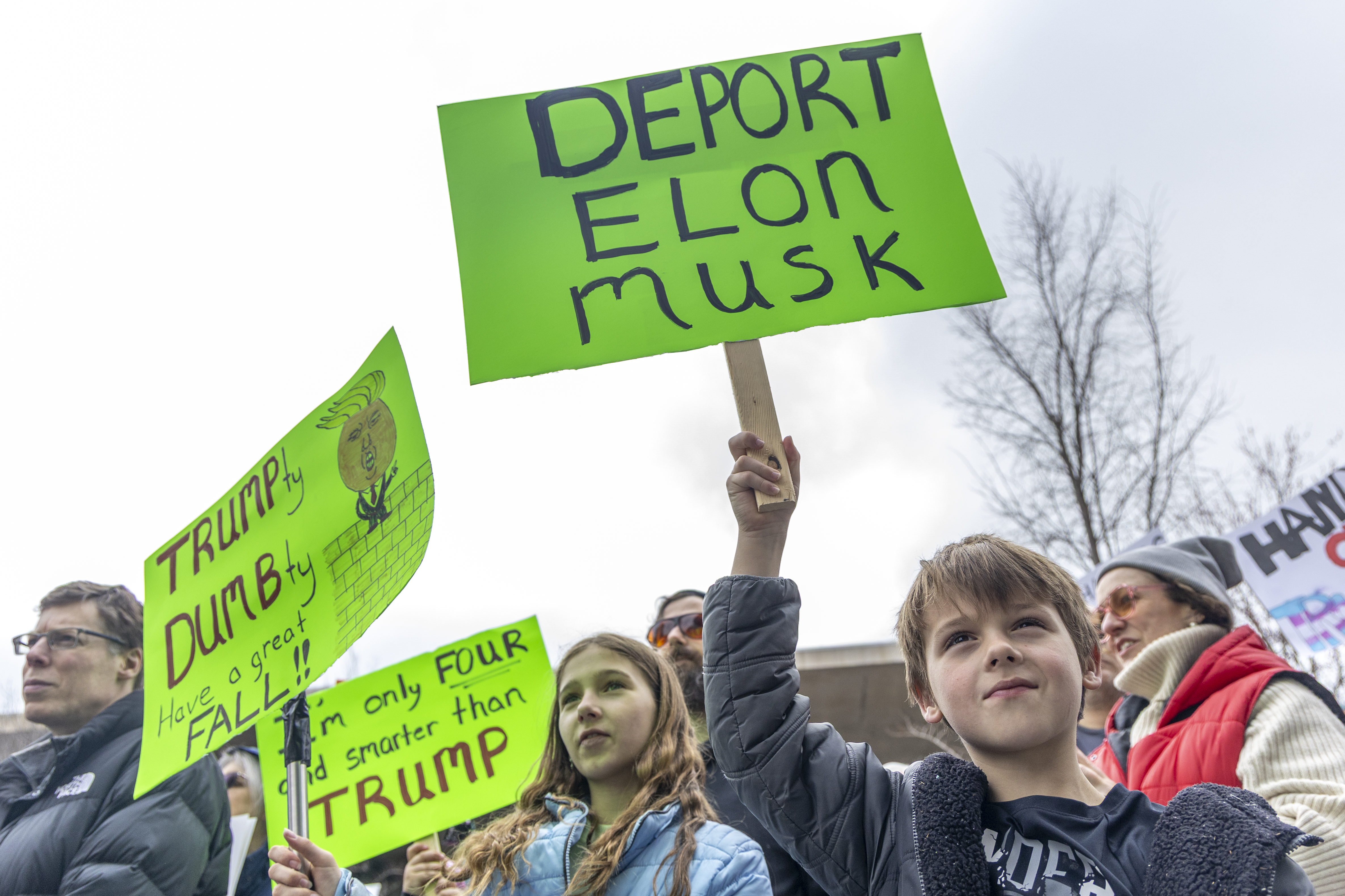 Thousands gather for Hands Off! protests across Michigan - mlive.com