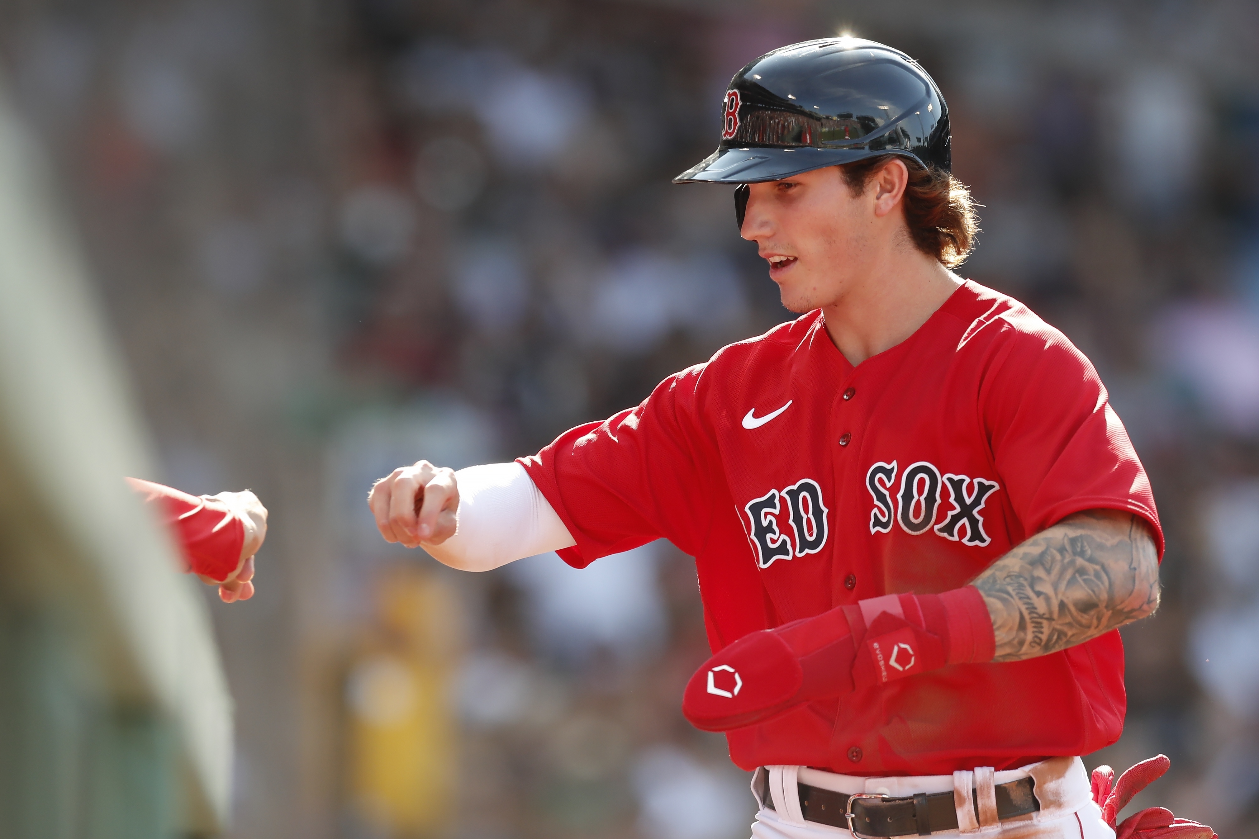 Jarren Duran called back up to Boston Red Sox, Hunter Renfroe placed on  bereavement list after death in family 