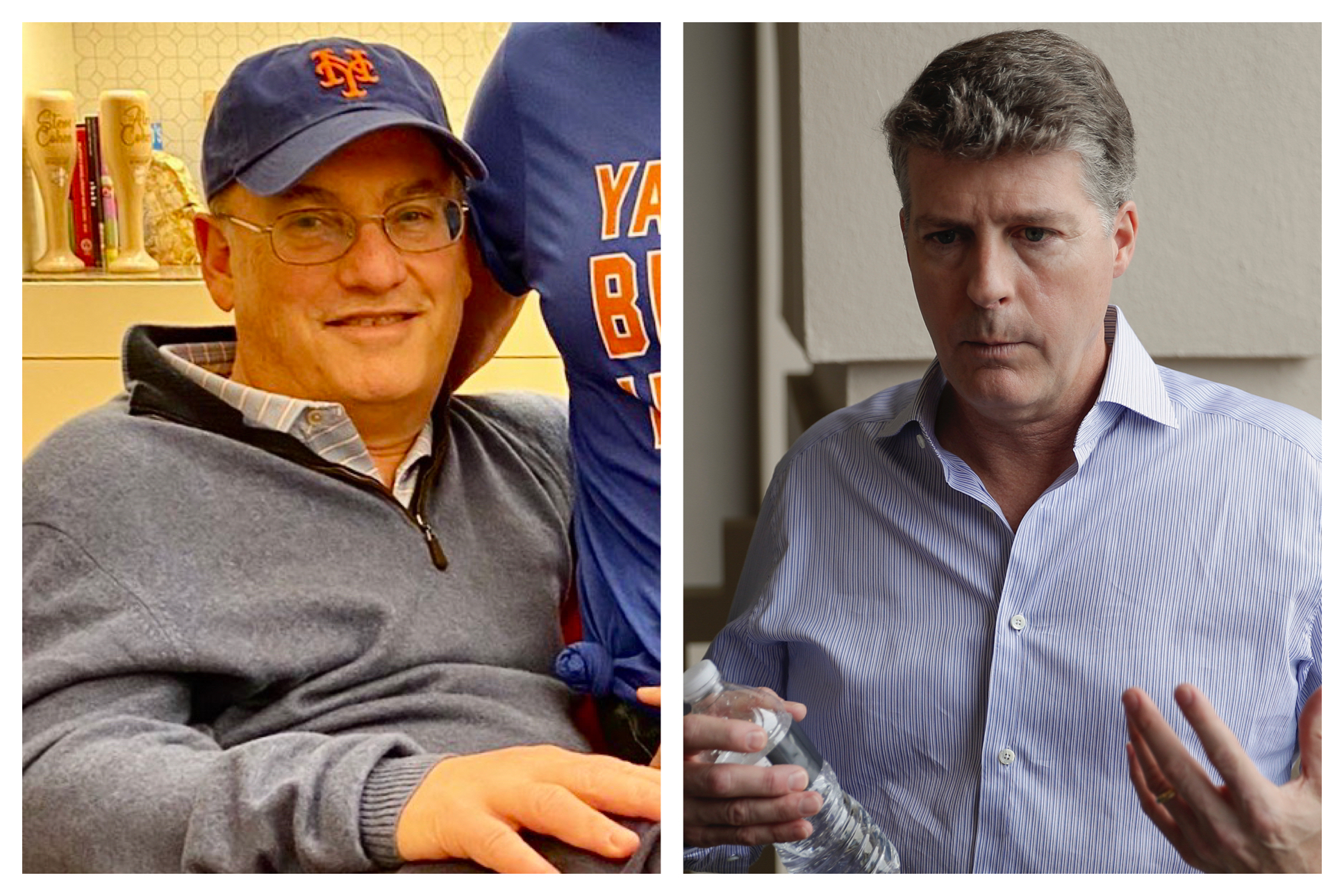 Turns out the man who gave the Yankees a thumbs-down at Citi Field is  actually a Mets fan