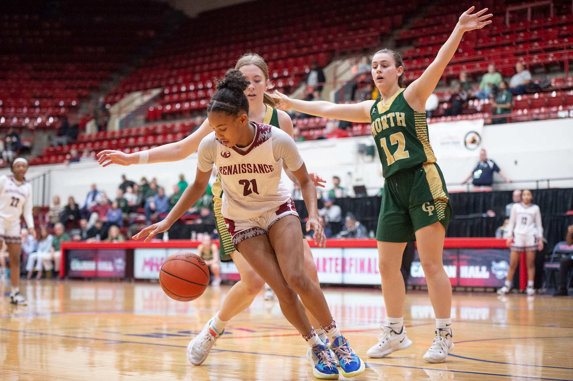 Detroit Renaissance vs. Grosse Pointe North girls high school basketball -  mlive.com