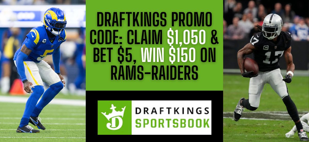 DraftKings promo code for TNF: Bet $5, get $150 for Raiders vs