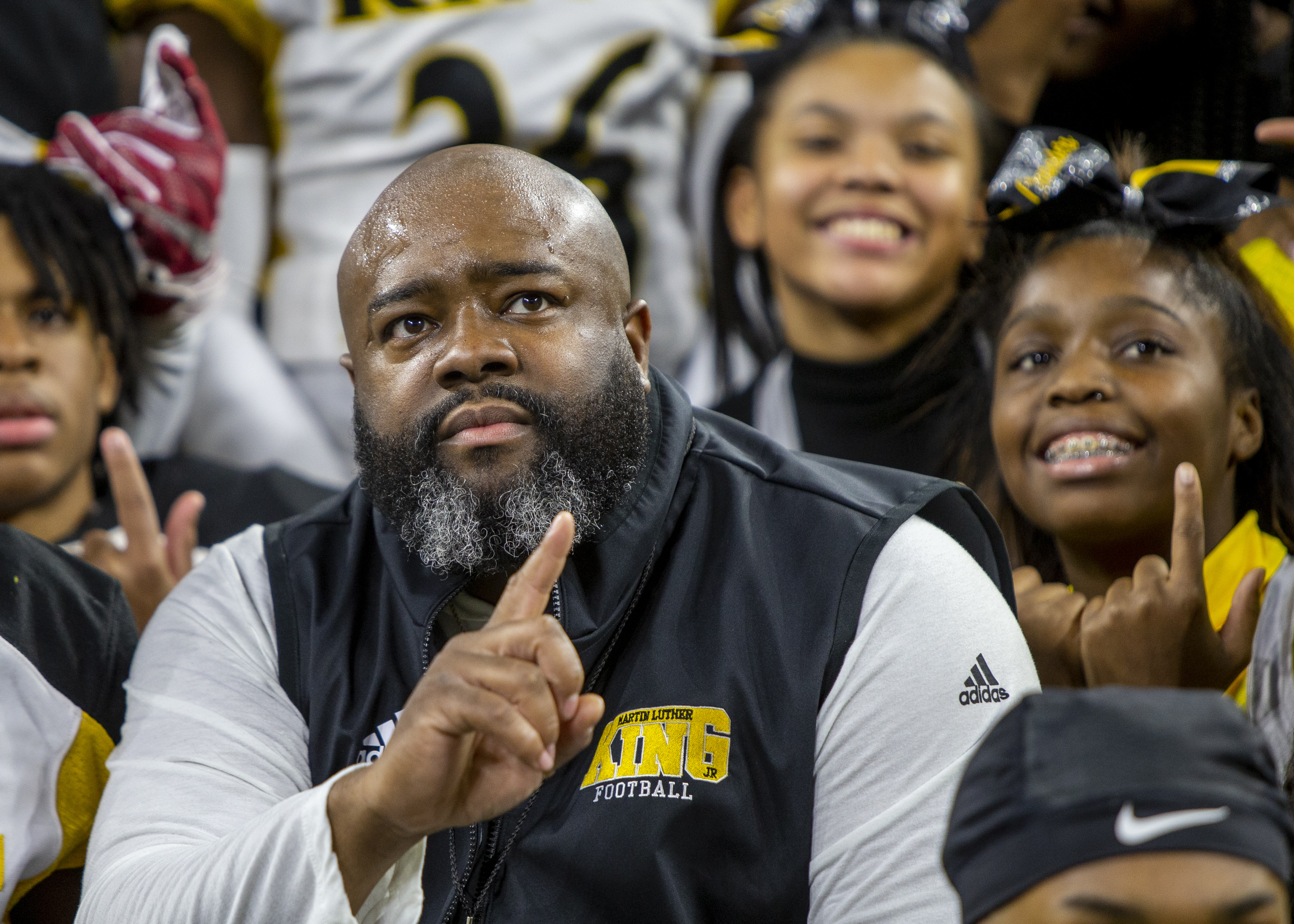 Detroit Lions star gives West Michigan varsity football team pre