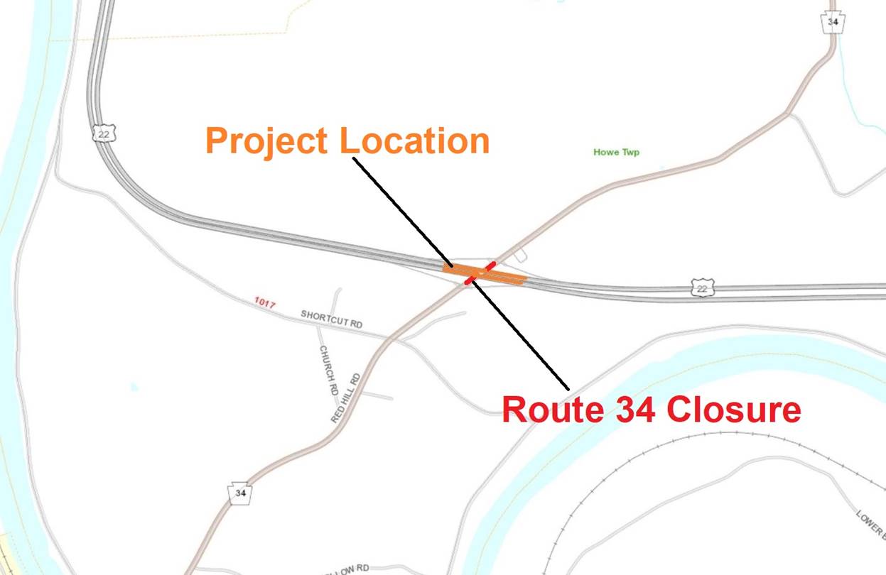 Perry County to see nighttime road closures along Route 34
