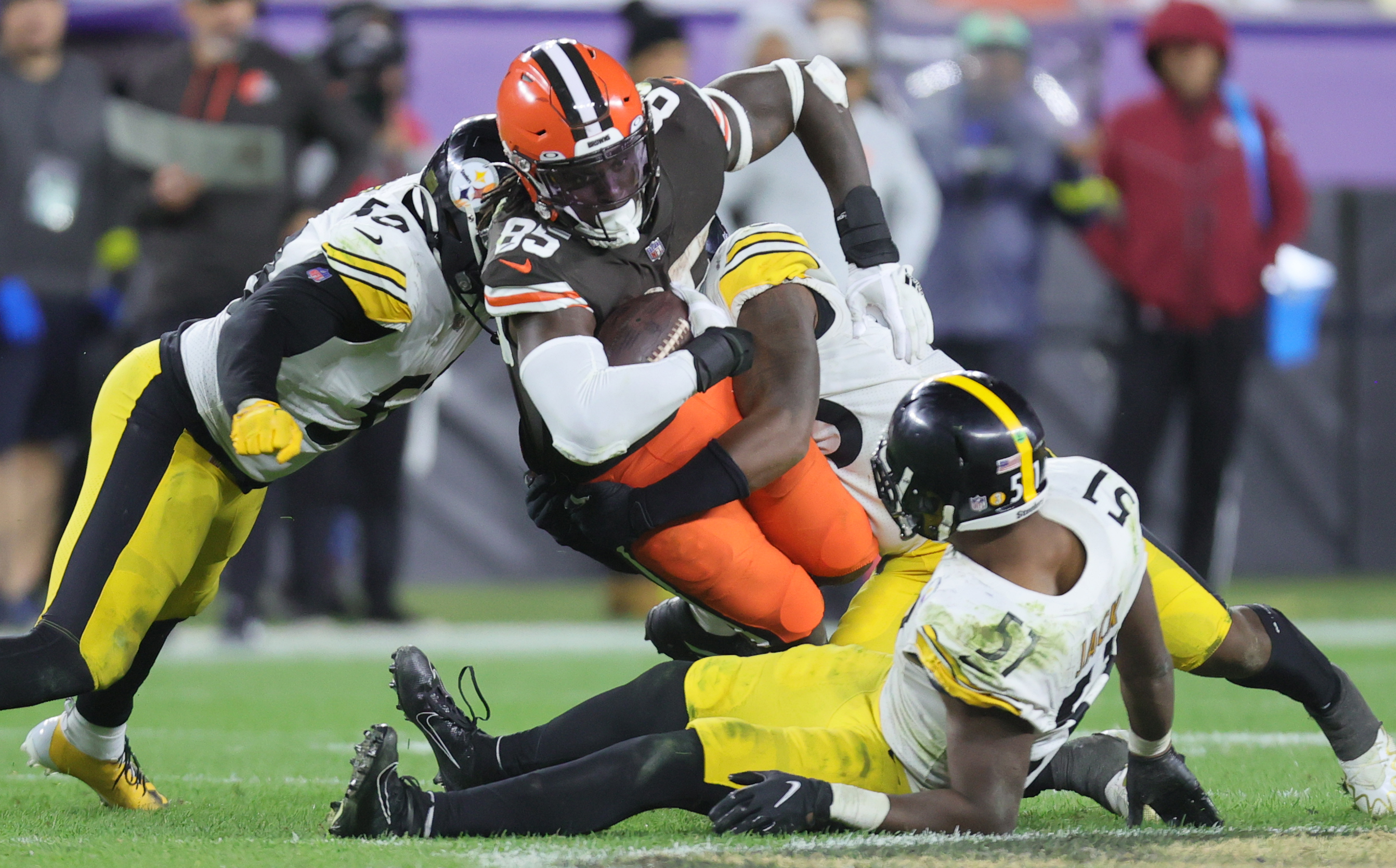 Browns-Steelers game posts strong ratings for Thursday Night Football