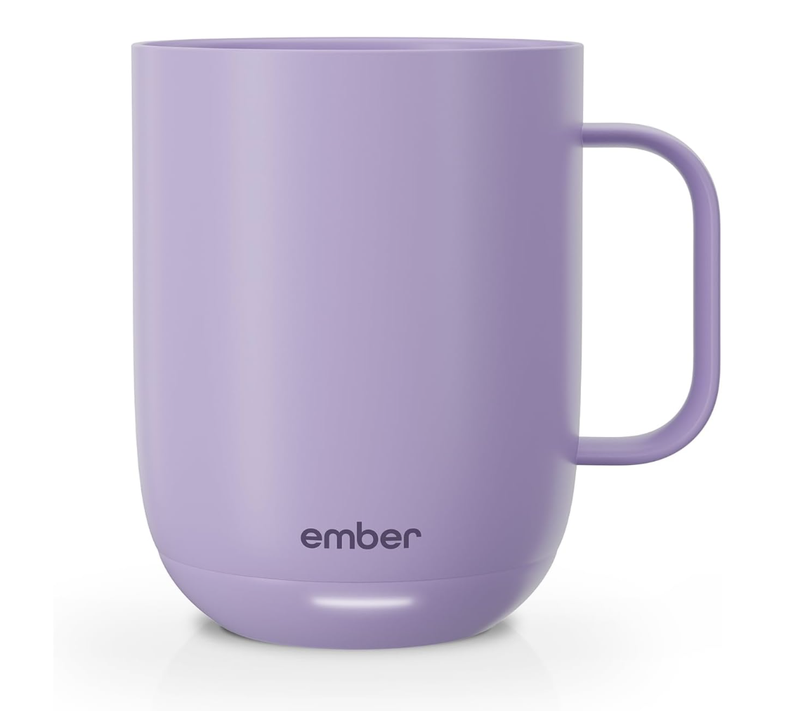 Amazon has the temperature controlled Ember mug available in a pretty  spring lavender color - nj.com