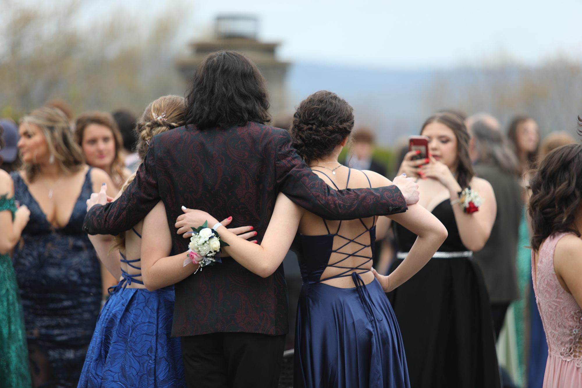 2022 prom photos Ludlow High School prom at Log Cabin