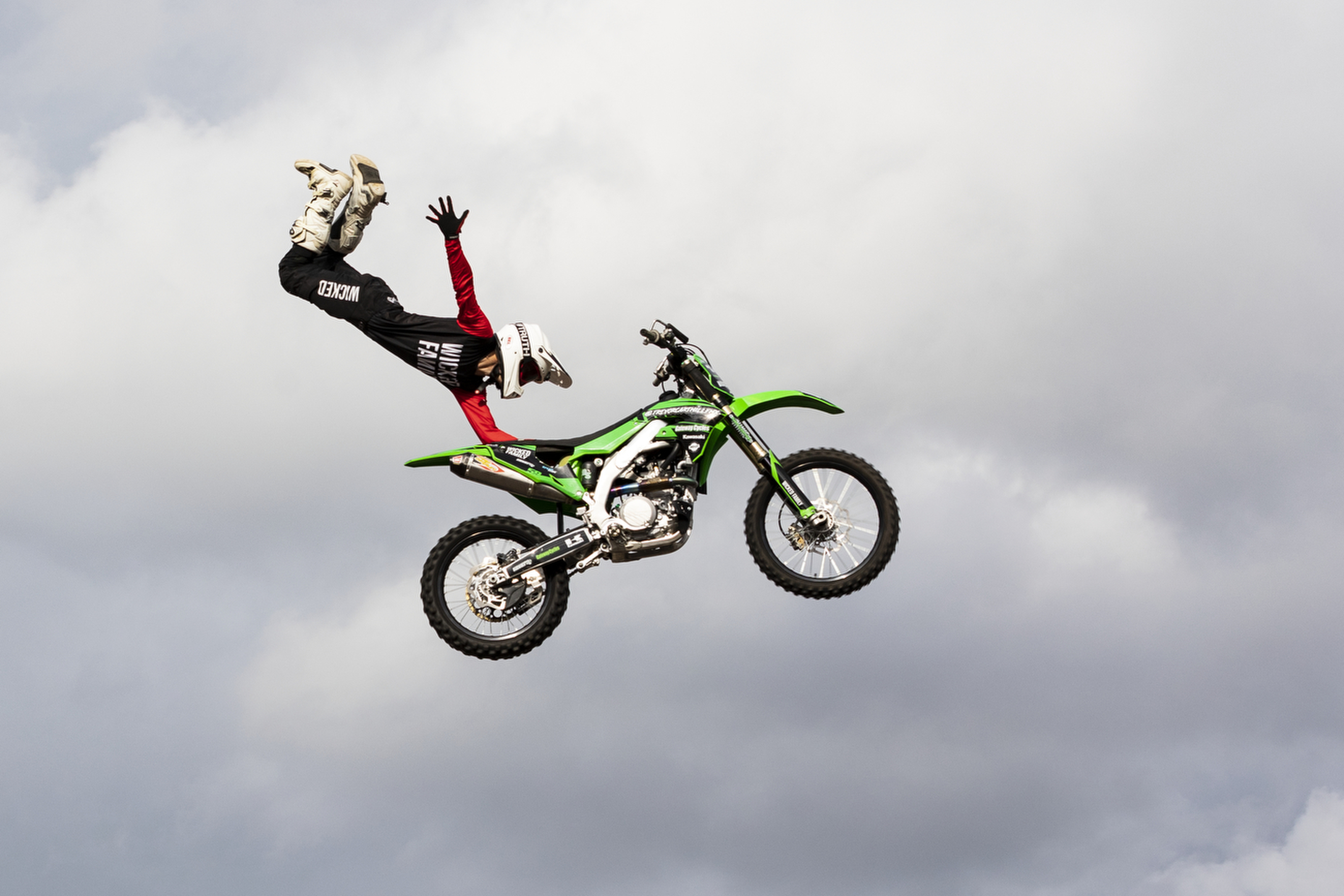 FMX Show Type, Dirt Bikes, County Fair, PA, NJ