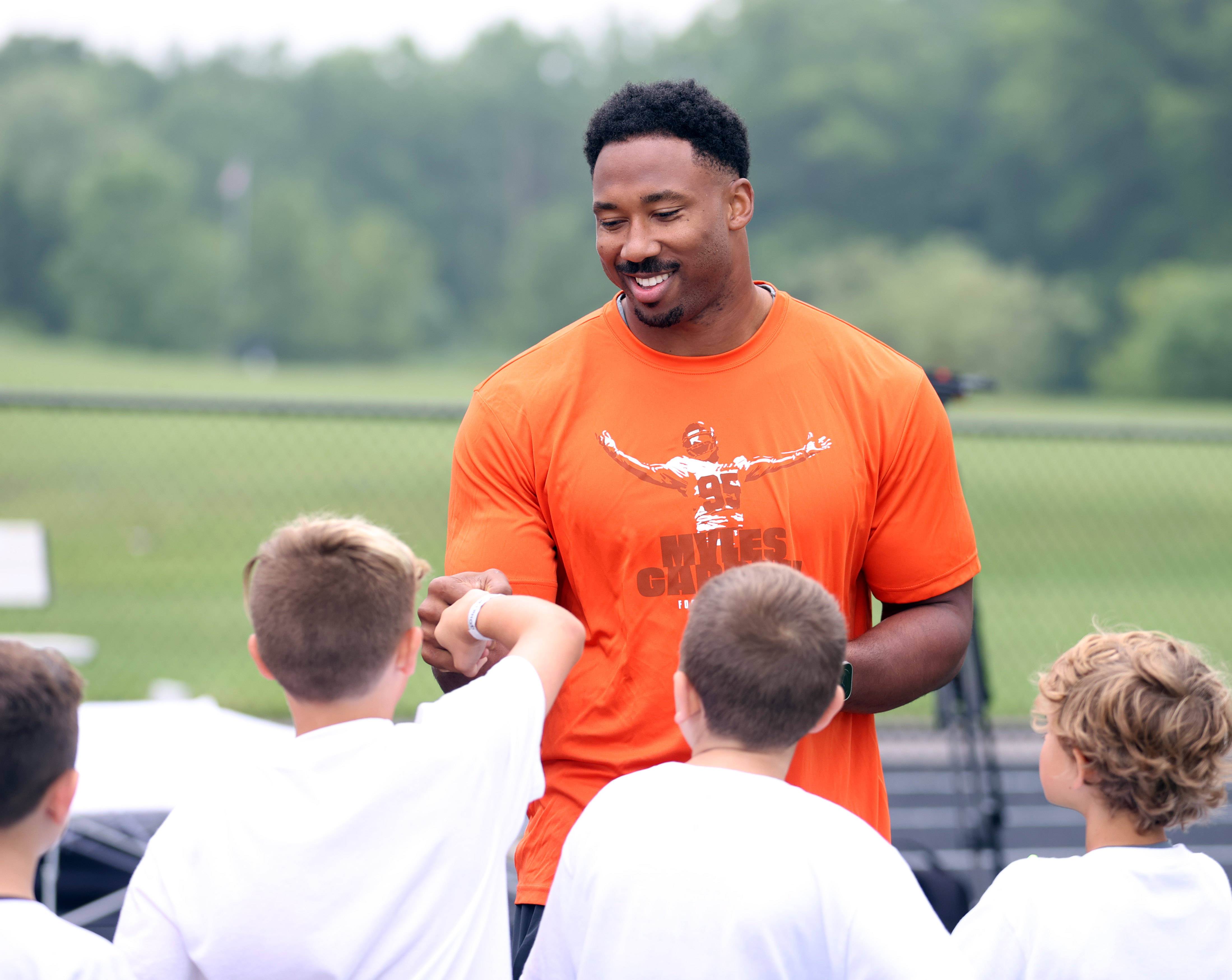 PHOTOS: Myles Garrett Youth Football Camp, June 27, 2023 – News-Herald