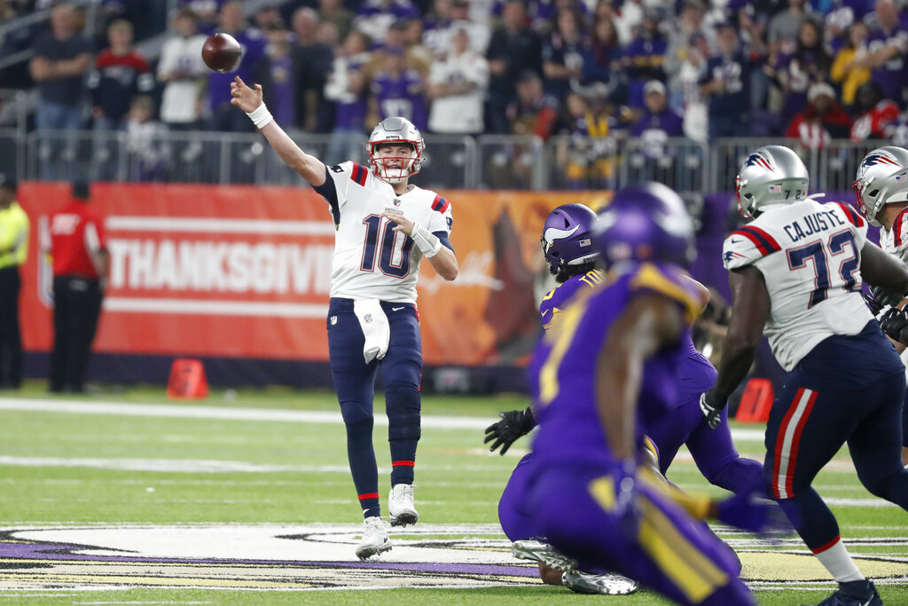 Patriots-Vikings Thanksgiving game: Minnesota wins 33-26