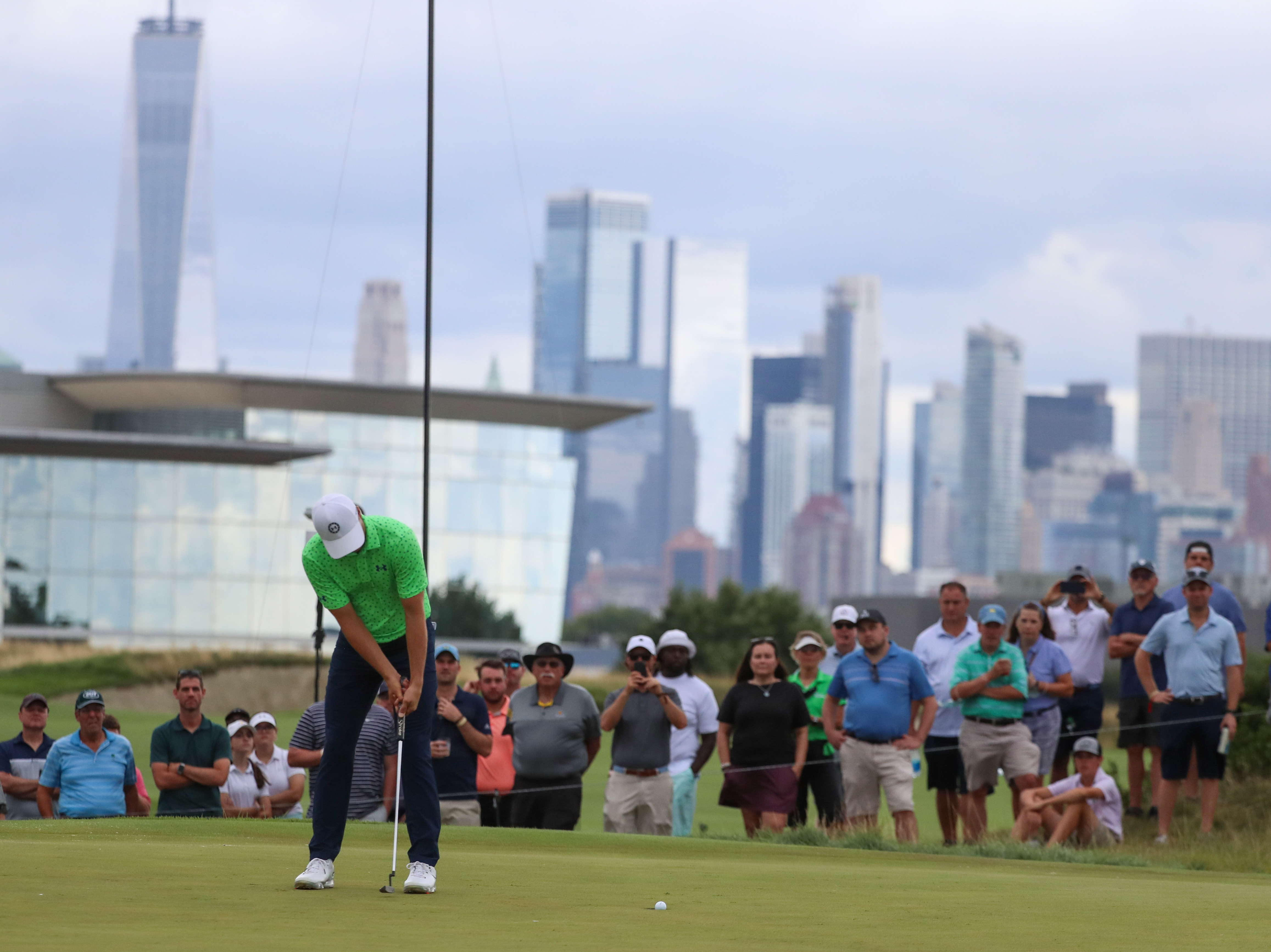 Breathtaking views from Liberty National during Northern Trust golf