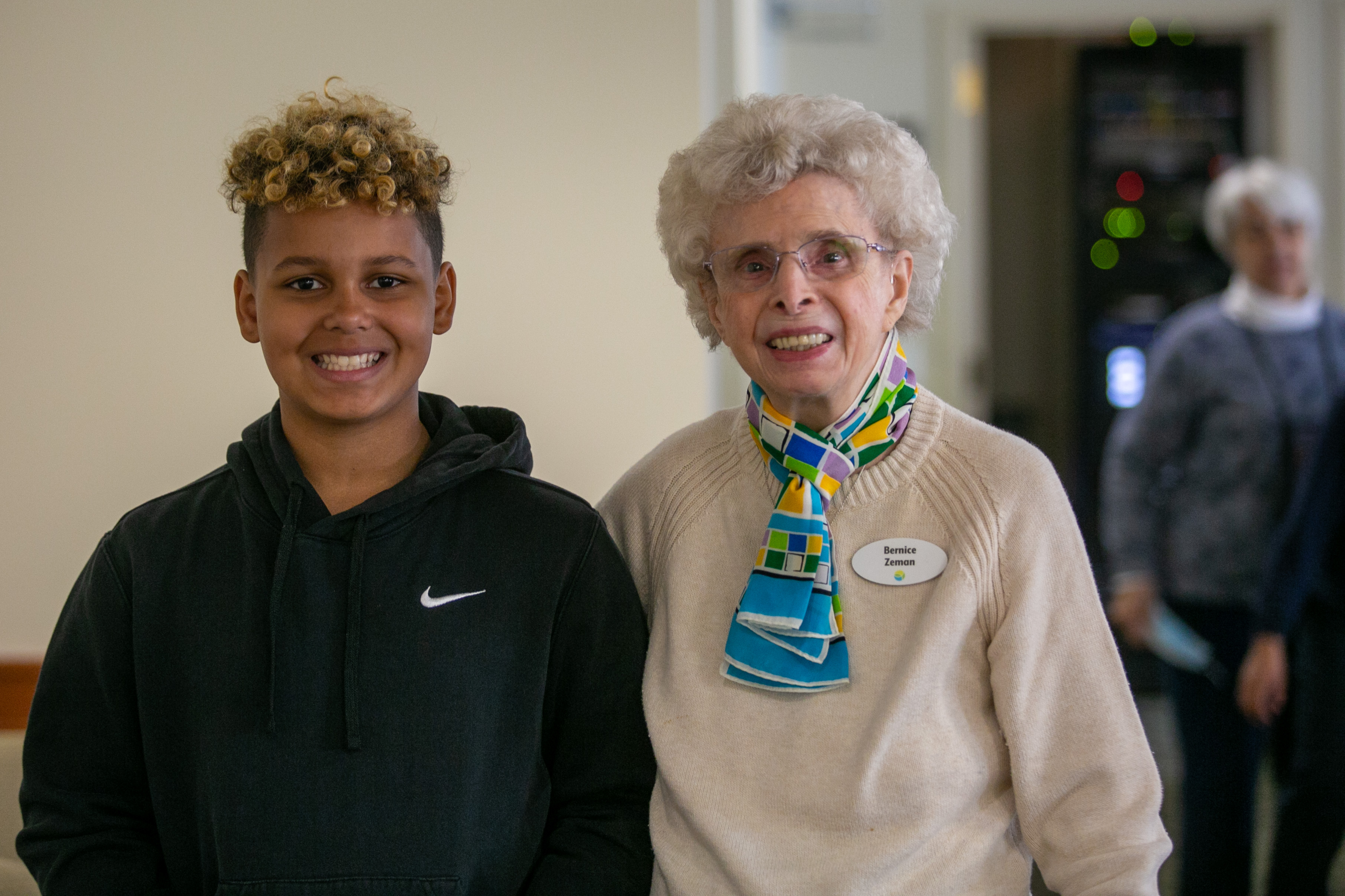 Potter’s House students perform talent show for Covenant Living penpals