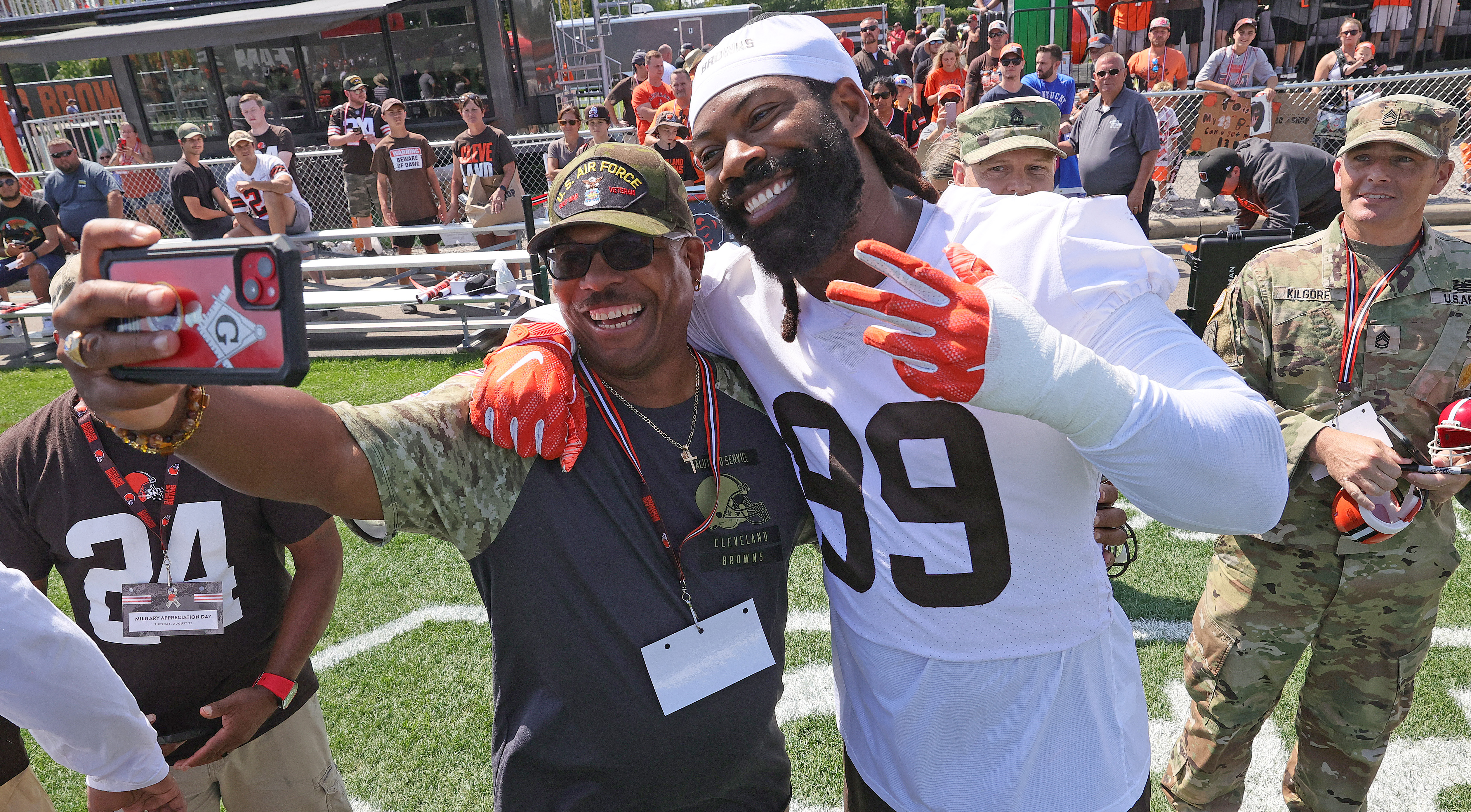 Photo: Cleveland Browns Training Camp - CLE20220803122 