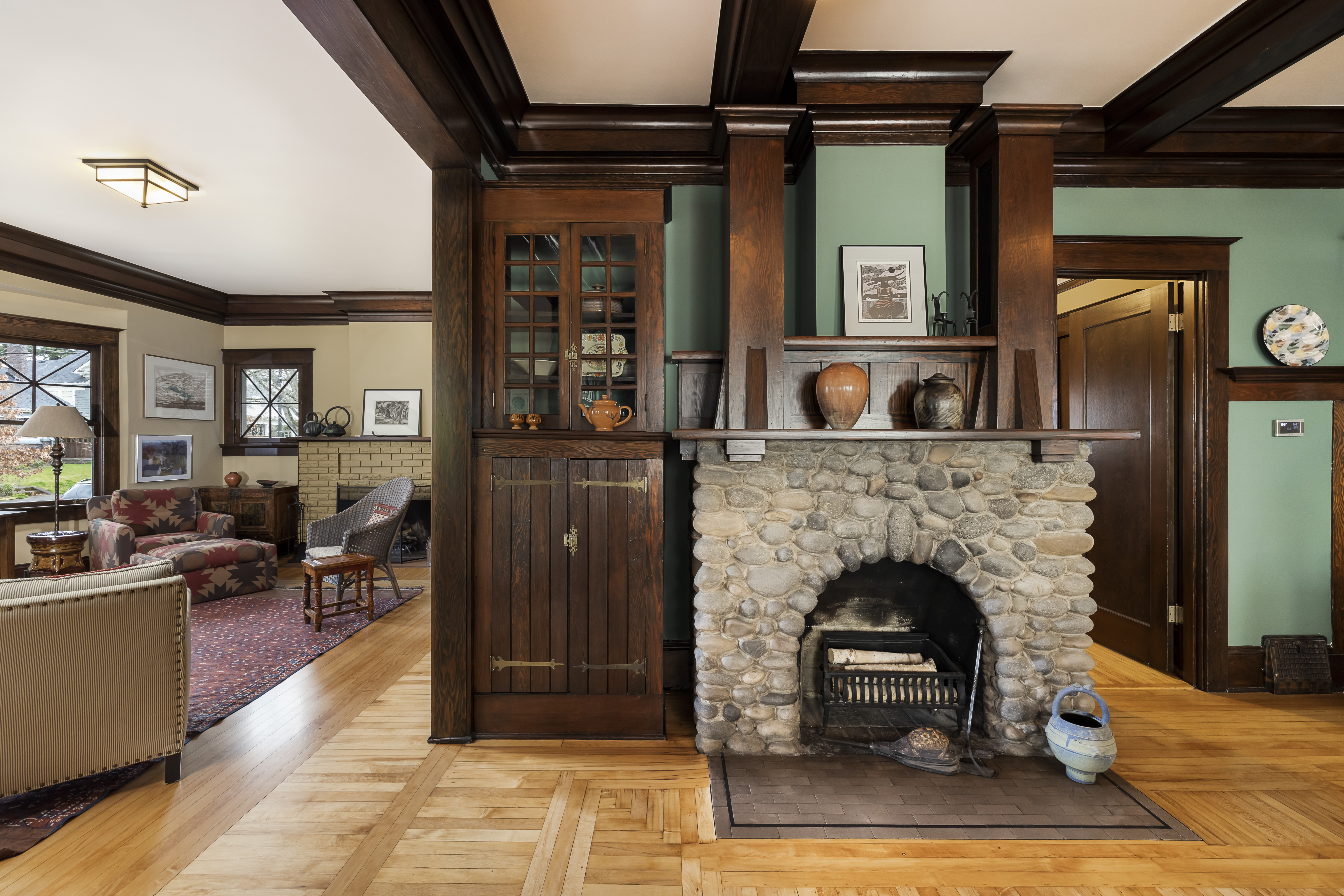 Craftsman Bungalow Living Room