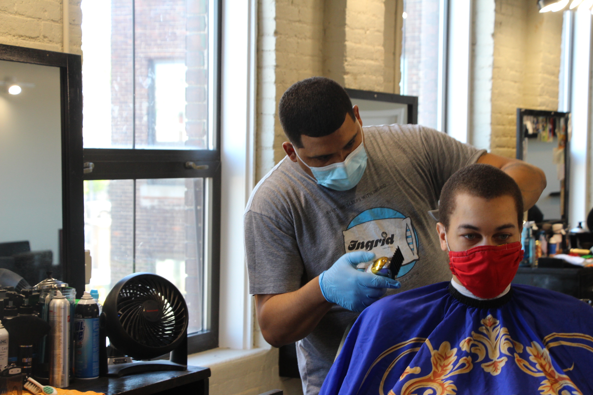 It's euphoria': Michaelangelo's Barbershop & Nails reopens in Worcester,  offering appointments to children with developmental challenges first -  masslive.com