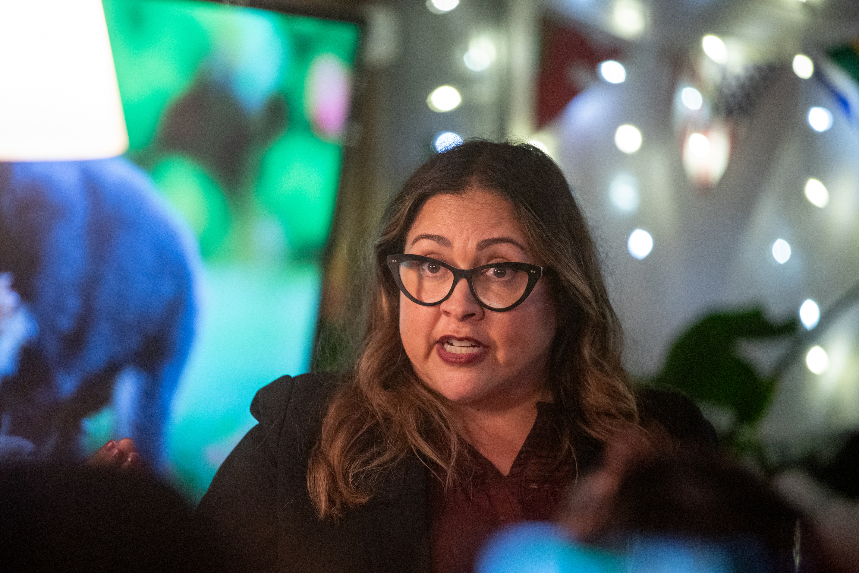 Carmen Rubio mayoral election party at The Sports Bra 2024 - oregonlive.com