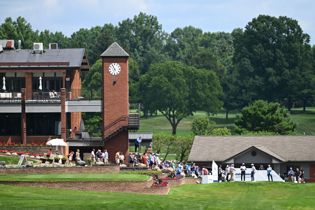 Kaulig Companies Championship, first round, at Firestone Country Club