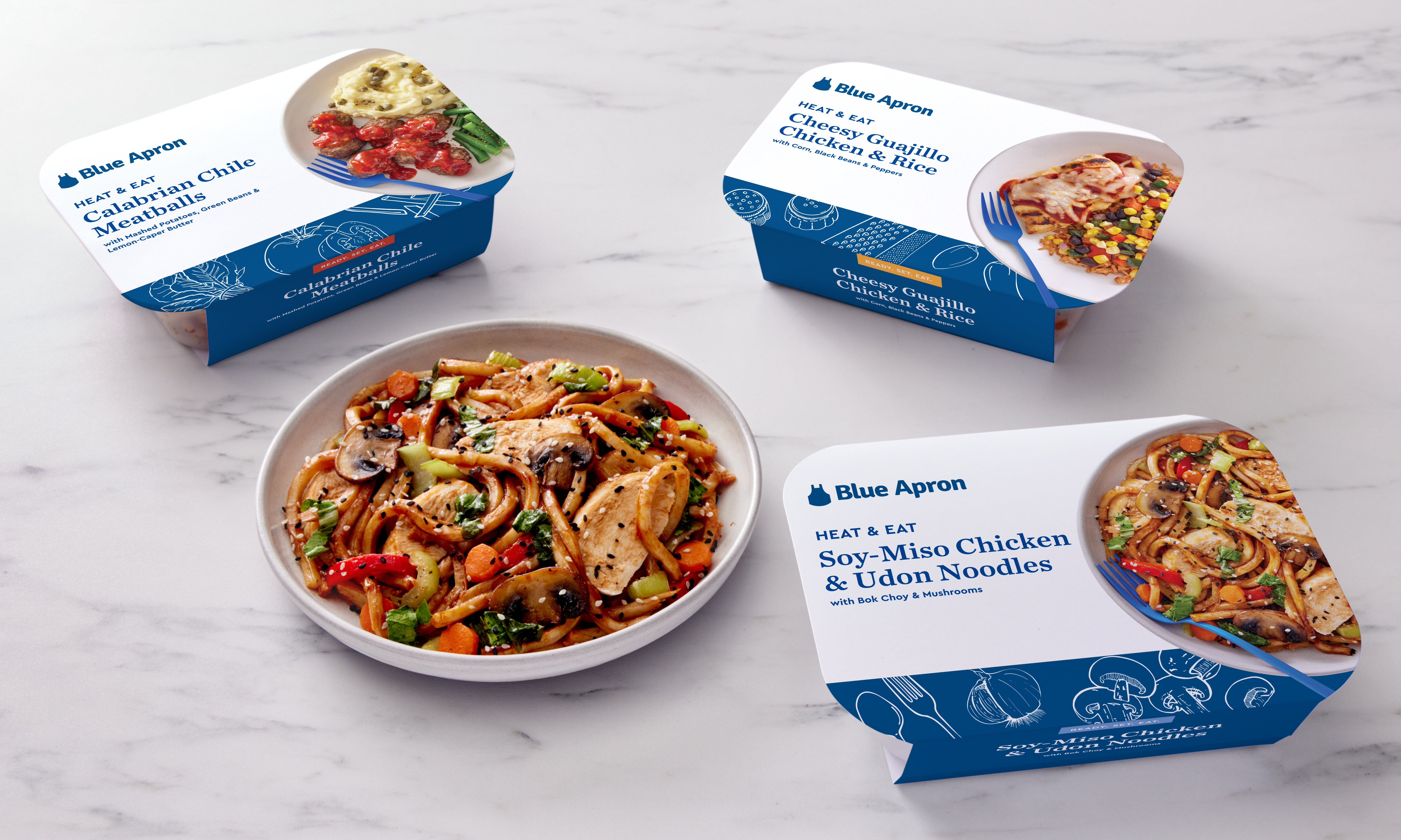 Blue Apron launches 1st meal kits made for meal prep