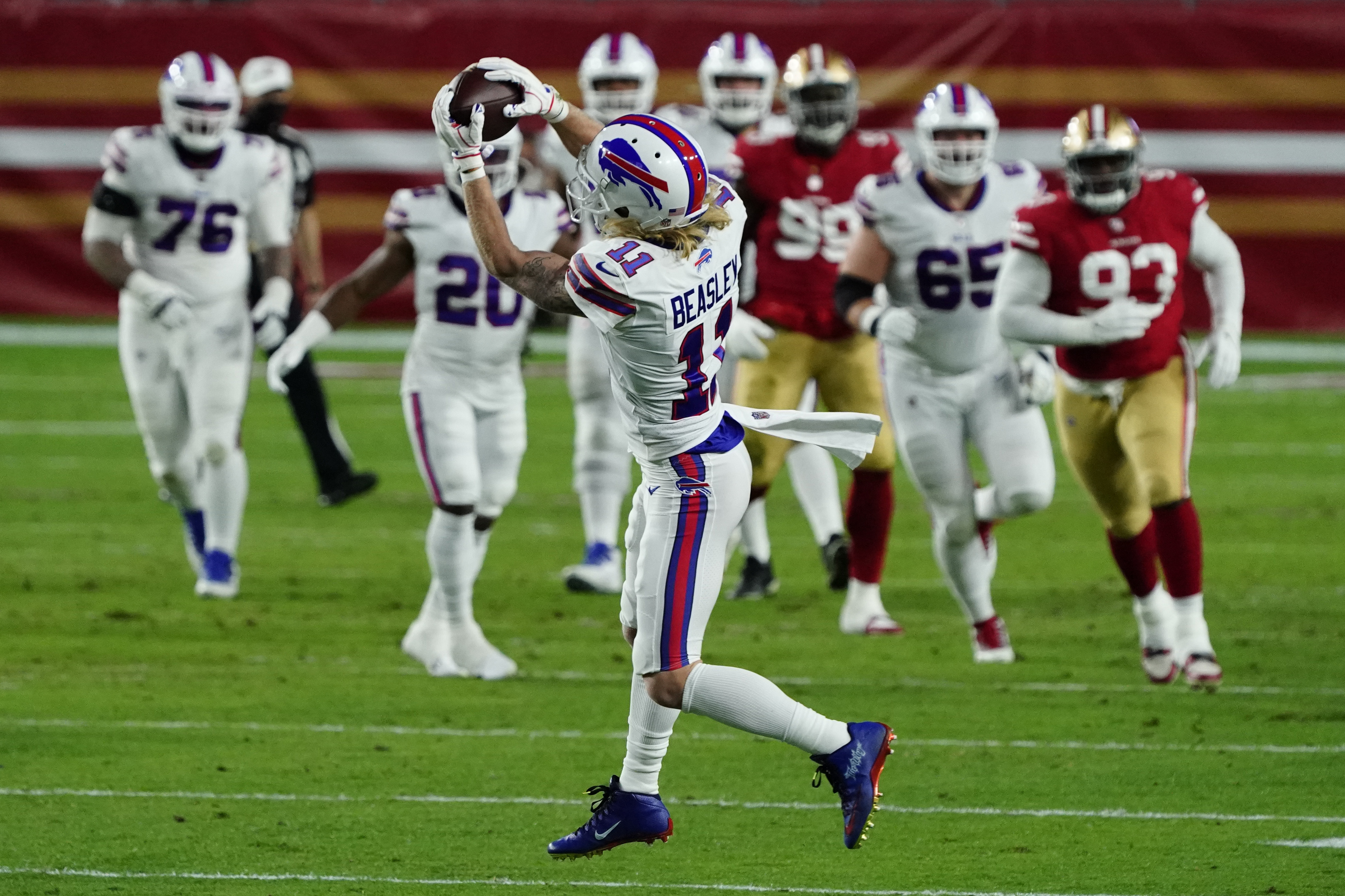 Buffalo Bills DC: Levi Wallace didn't make enough plays to make 49ers stop  targeting him 