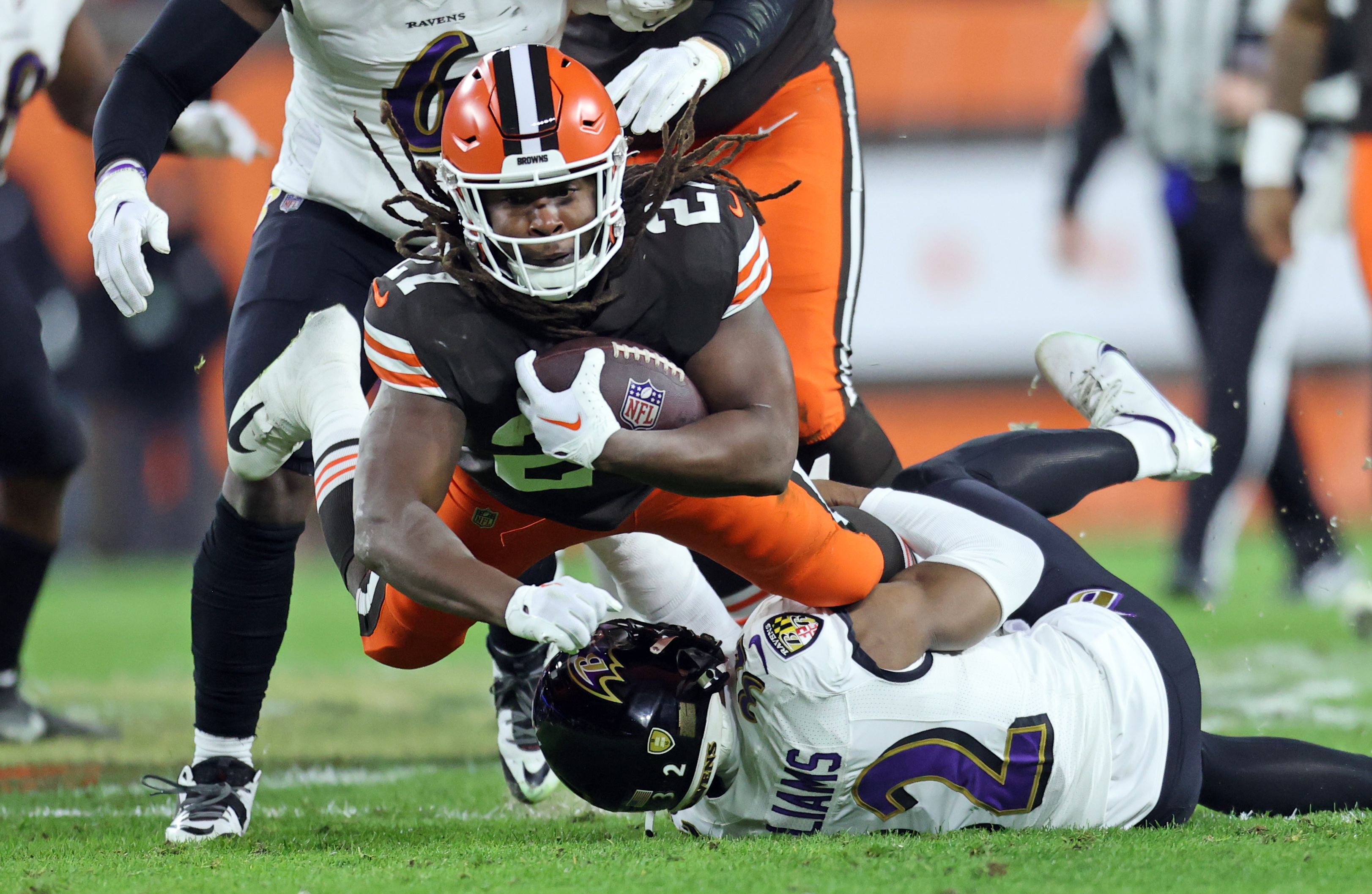 VIDEO: FirstEnergy Stadium field torn up by mystery driver