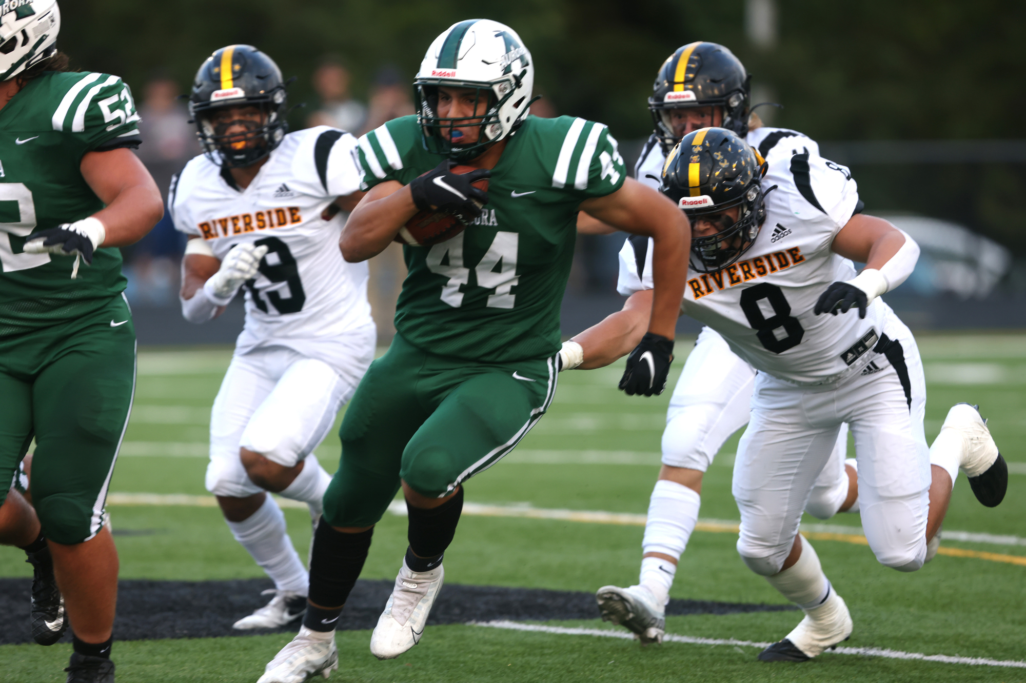 Painesville Riverside at Aurora High School, August 26, 2022 ...