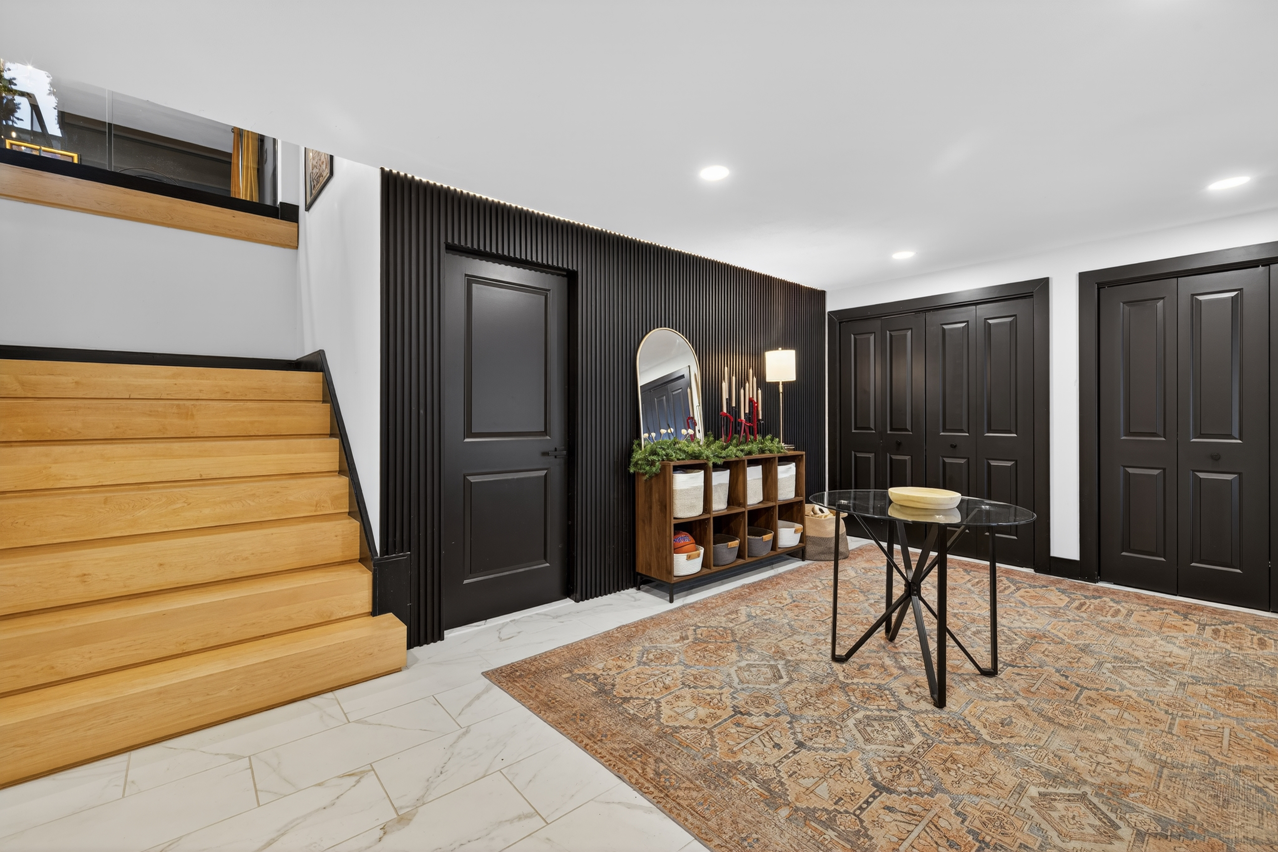 - Christina Cianciosi grew up admiring the house at 101 Alton Street in Syracuse which borders Bellevue Country Club. In 2022, she bought the unique home and gave it an extensive renovation. The lower level beyond the mud room is partially finished. Courtesy of Kyle Fedrizzi, owner of kfotography315, LLC.