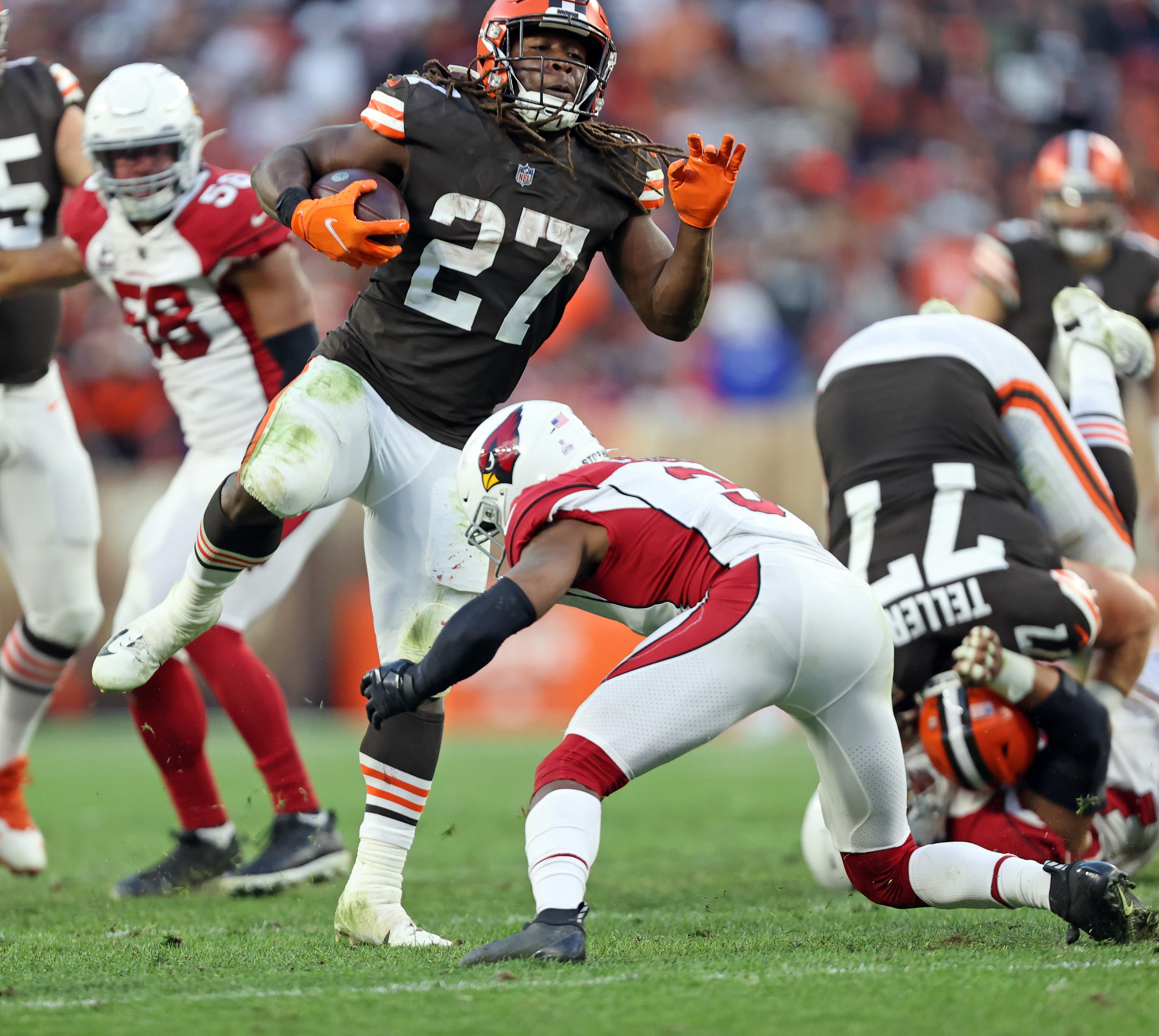 T.J. Watt sets Steelers career sacks record with takedown of Browns'  Deshaun Watson