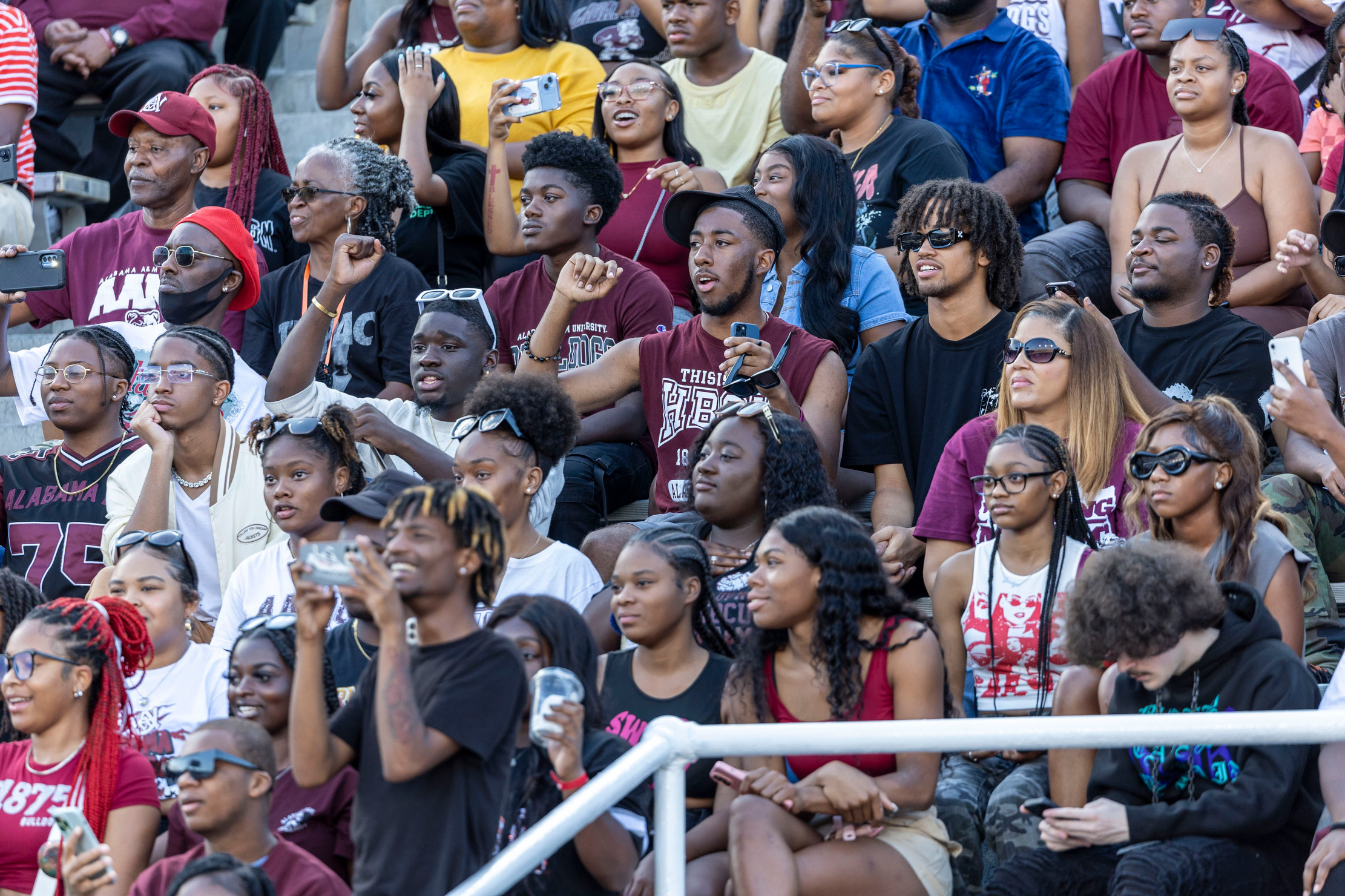 Alabama A&m Vs. Alabama State: Photos From The 2023 Magic City Classic 