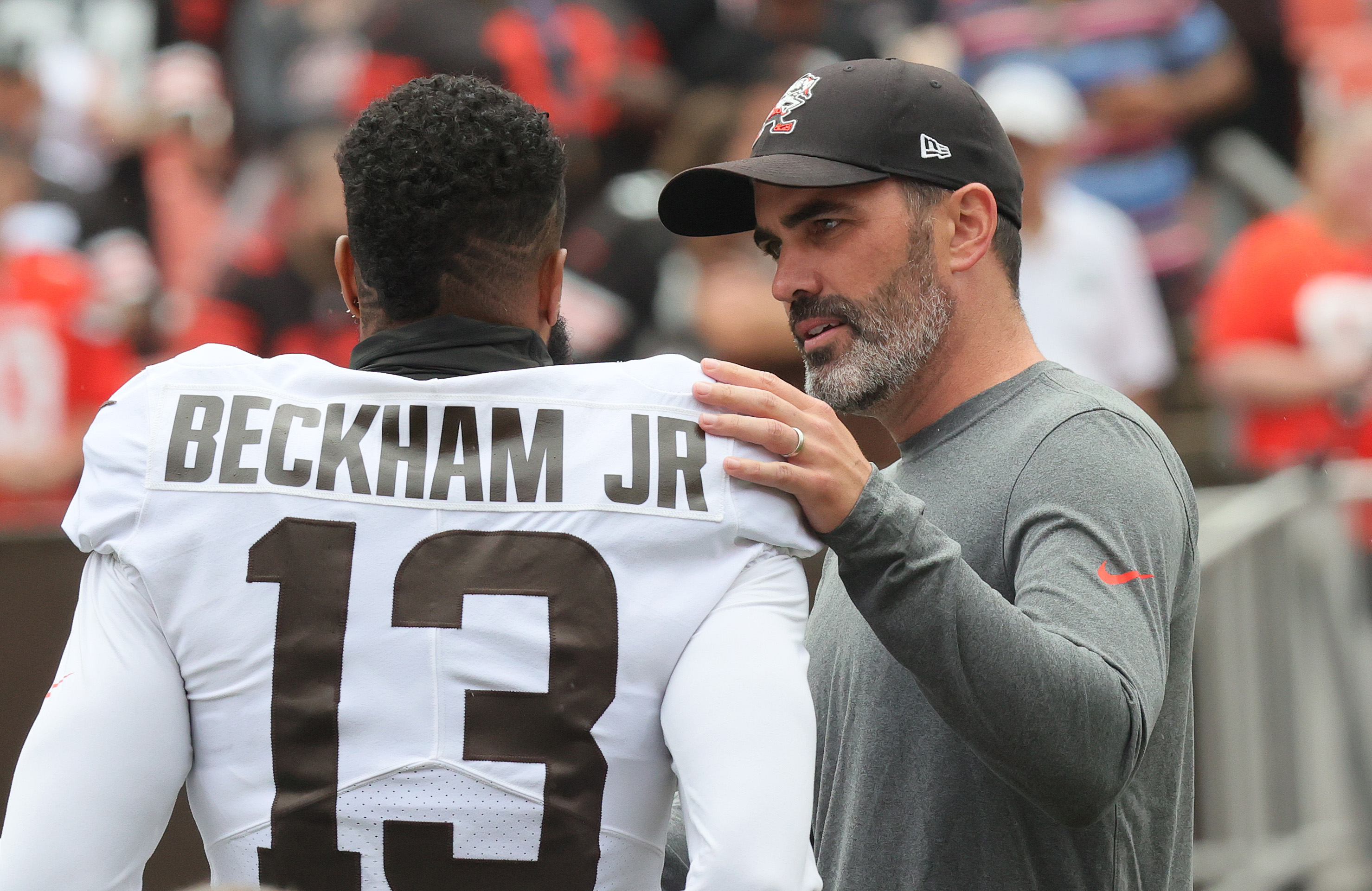 kevin stefanski discusses odell beckham jr baker mayfield in press conference transcript cleveland com