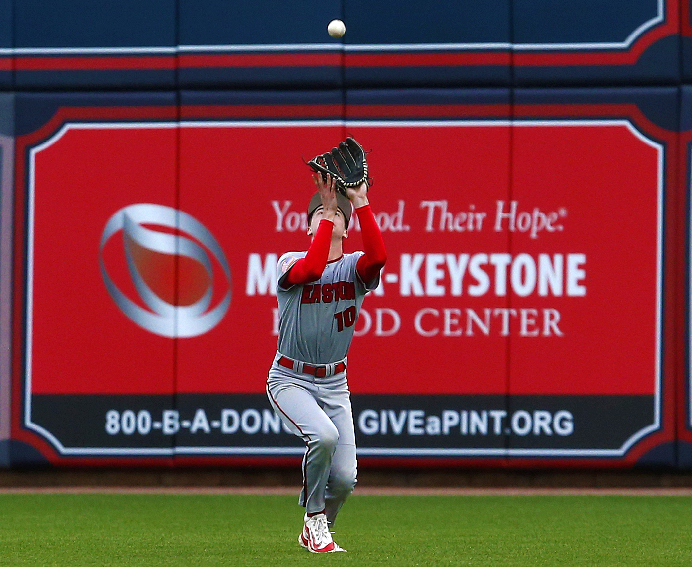 Easton baseball plays Nazareth at Coca-Cola Park on April 18, 2024 ...