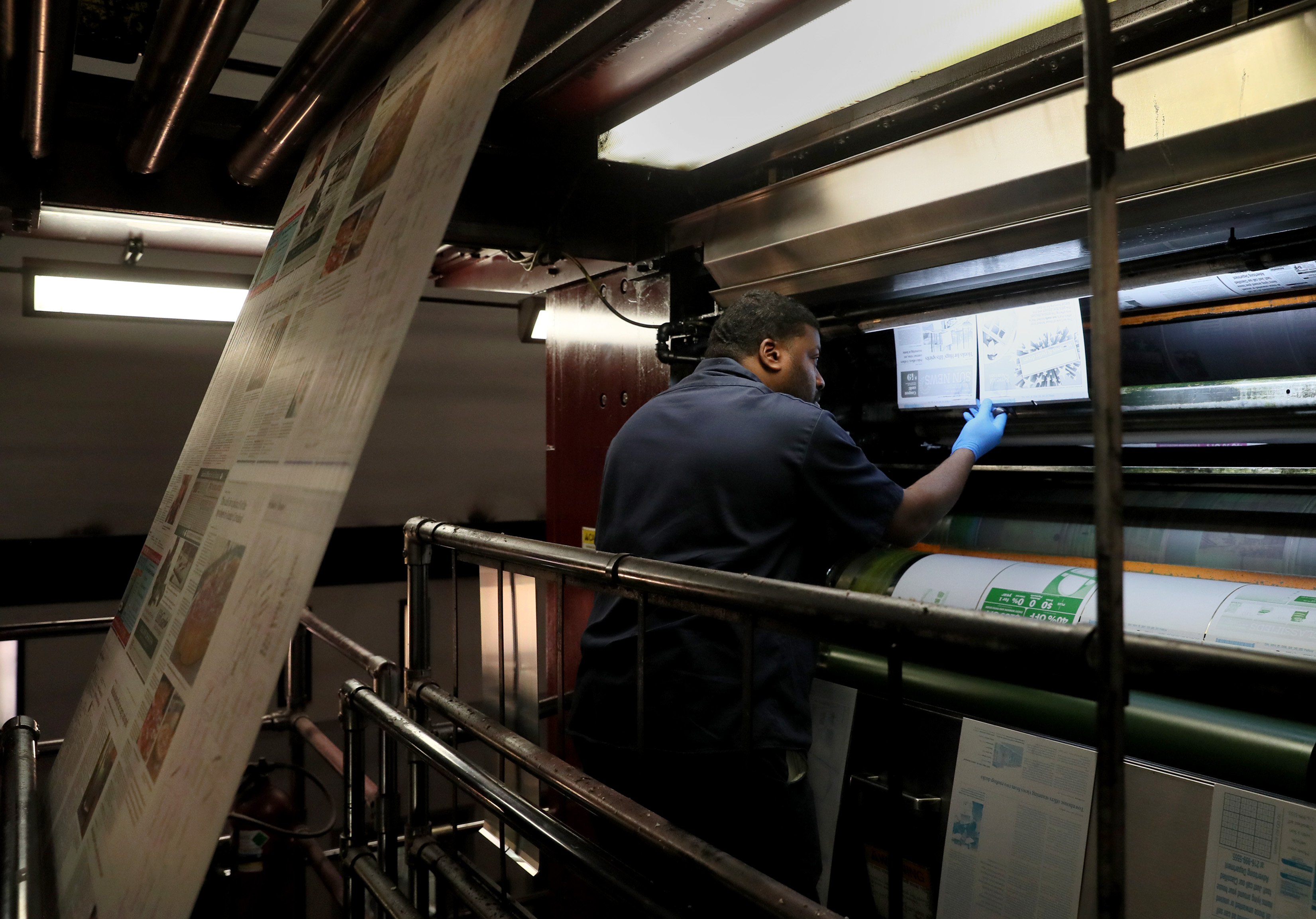 Plain Dealer staff works through shutdown